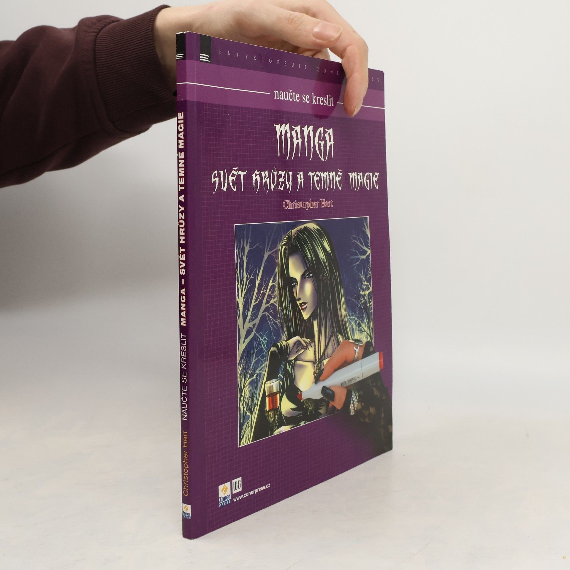 Christopher Hart Manga - svět hrůzy a temné magie. Naučte se kreslit