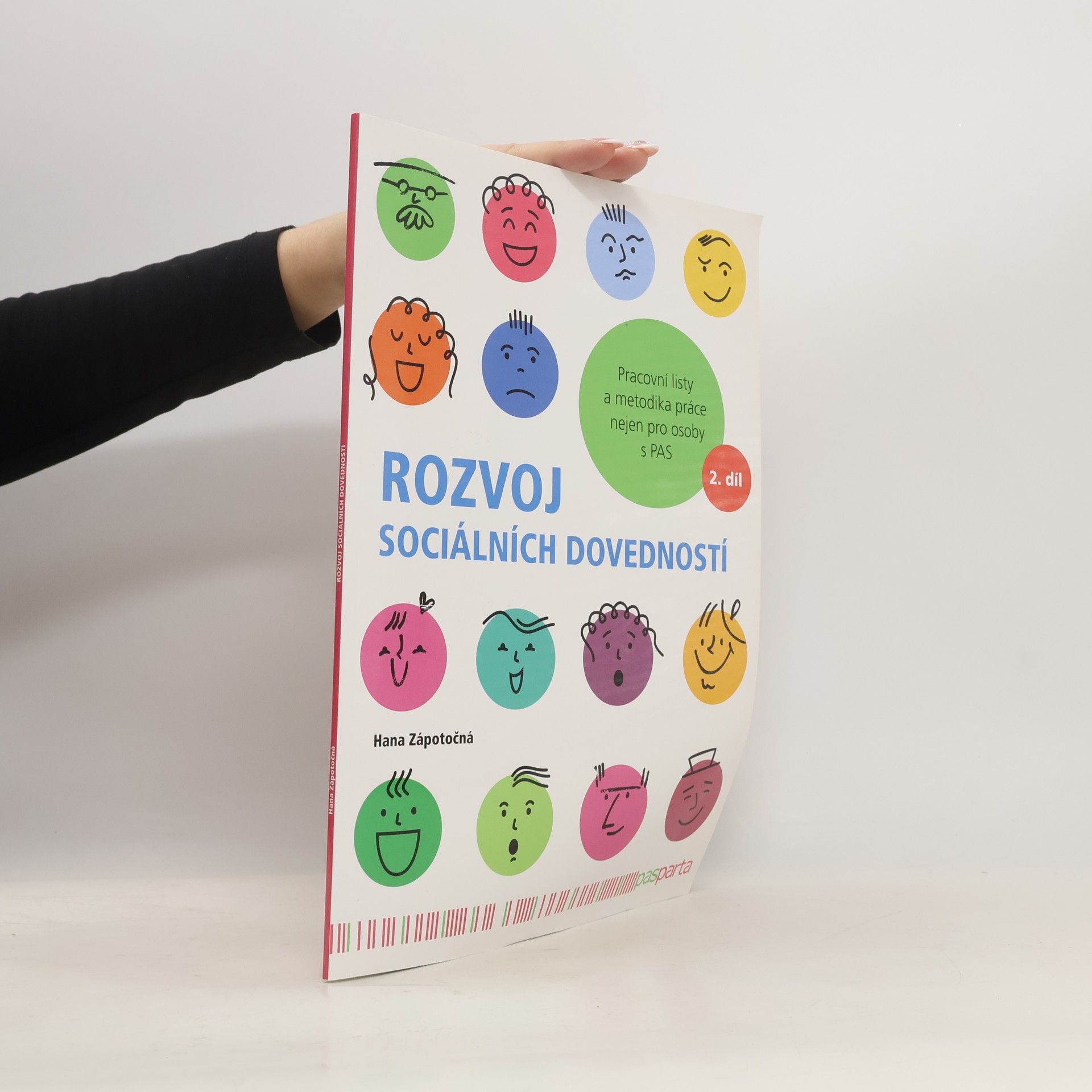 Hana Zápotočná Rozvoj sociálních dovedností 2. díl - Pracovní listy a metodika práce nejen pro osoby s PAS