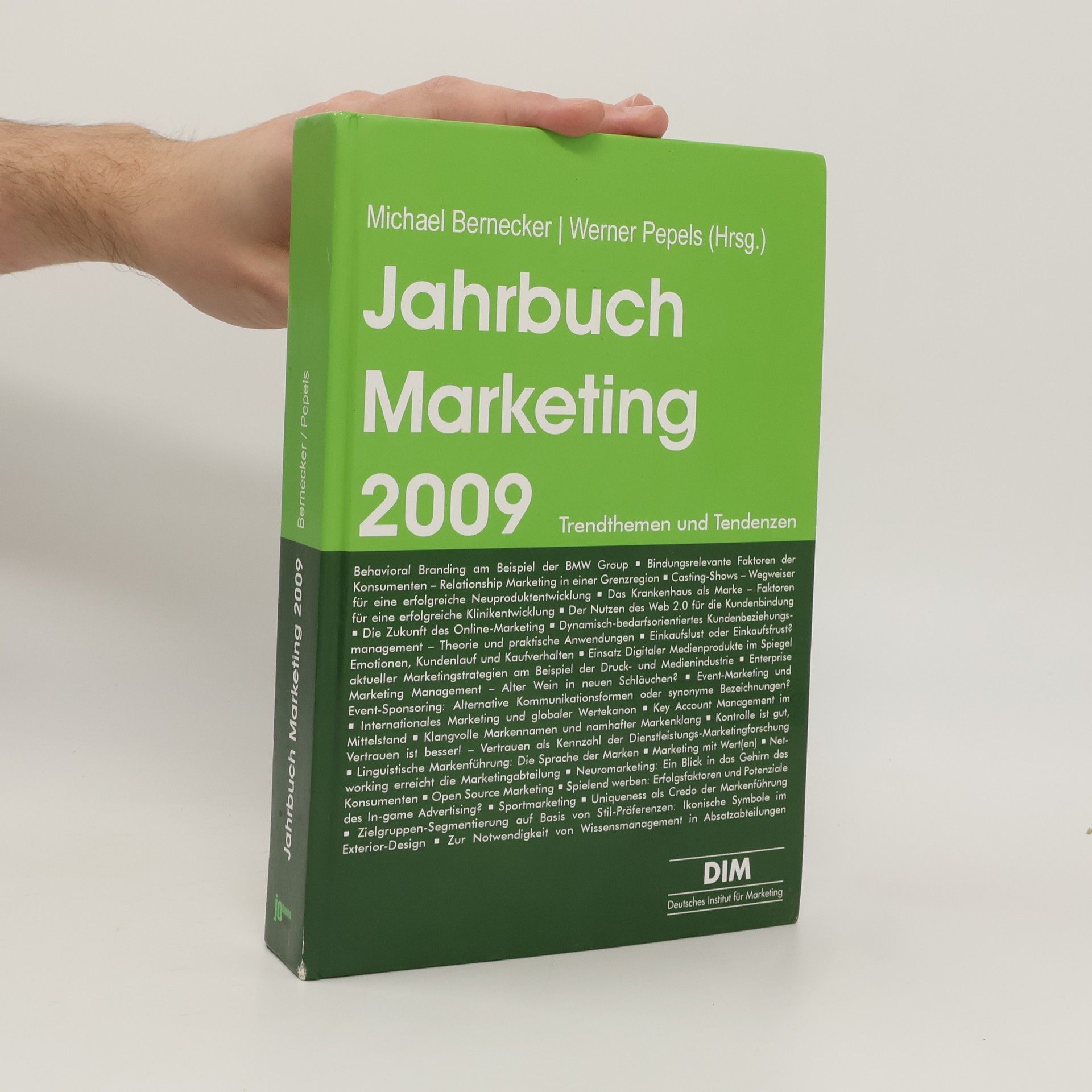 Michael Bernecker Jahrbuch Marketing 2009