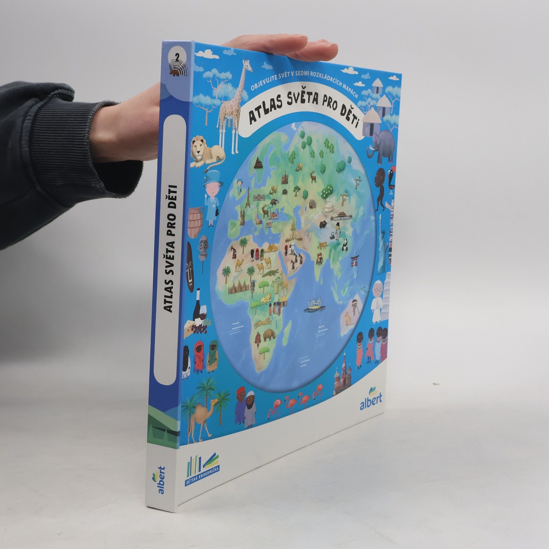 Iva Šišperová Atlas světa pro děti