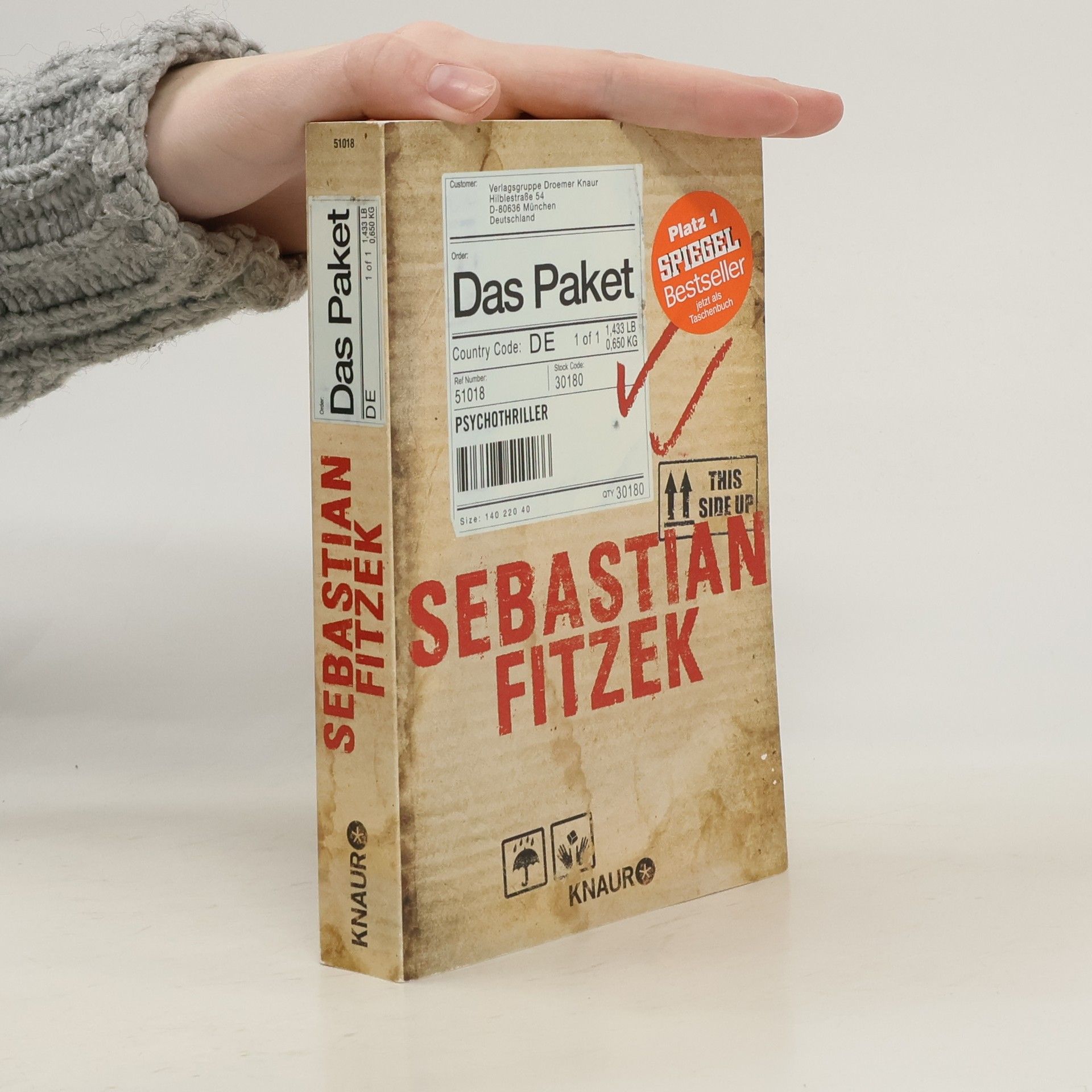 Sebastian Fitzek Das Paket