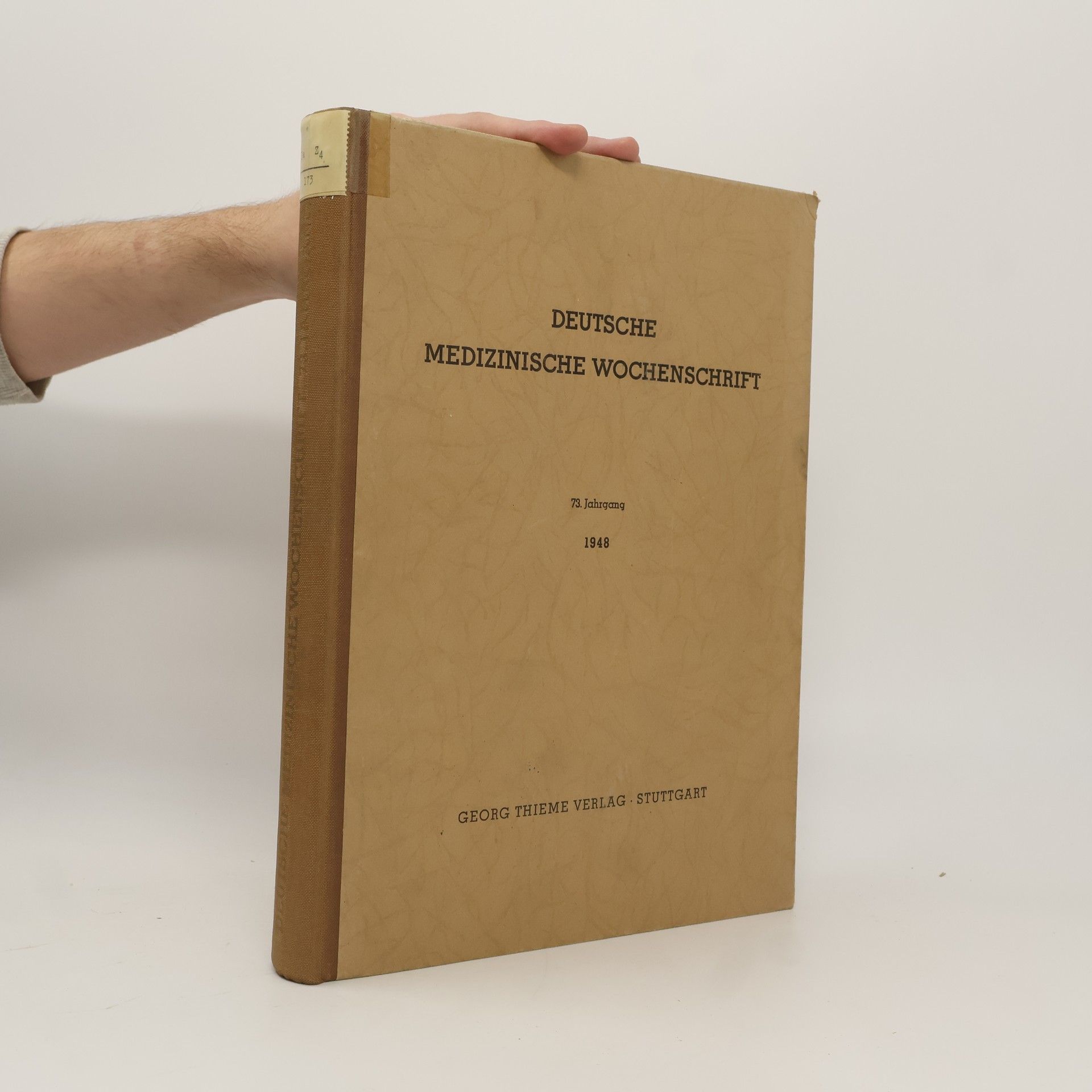 Collectif d'auteurs Deutsche Medizinische Wochenschrift 73