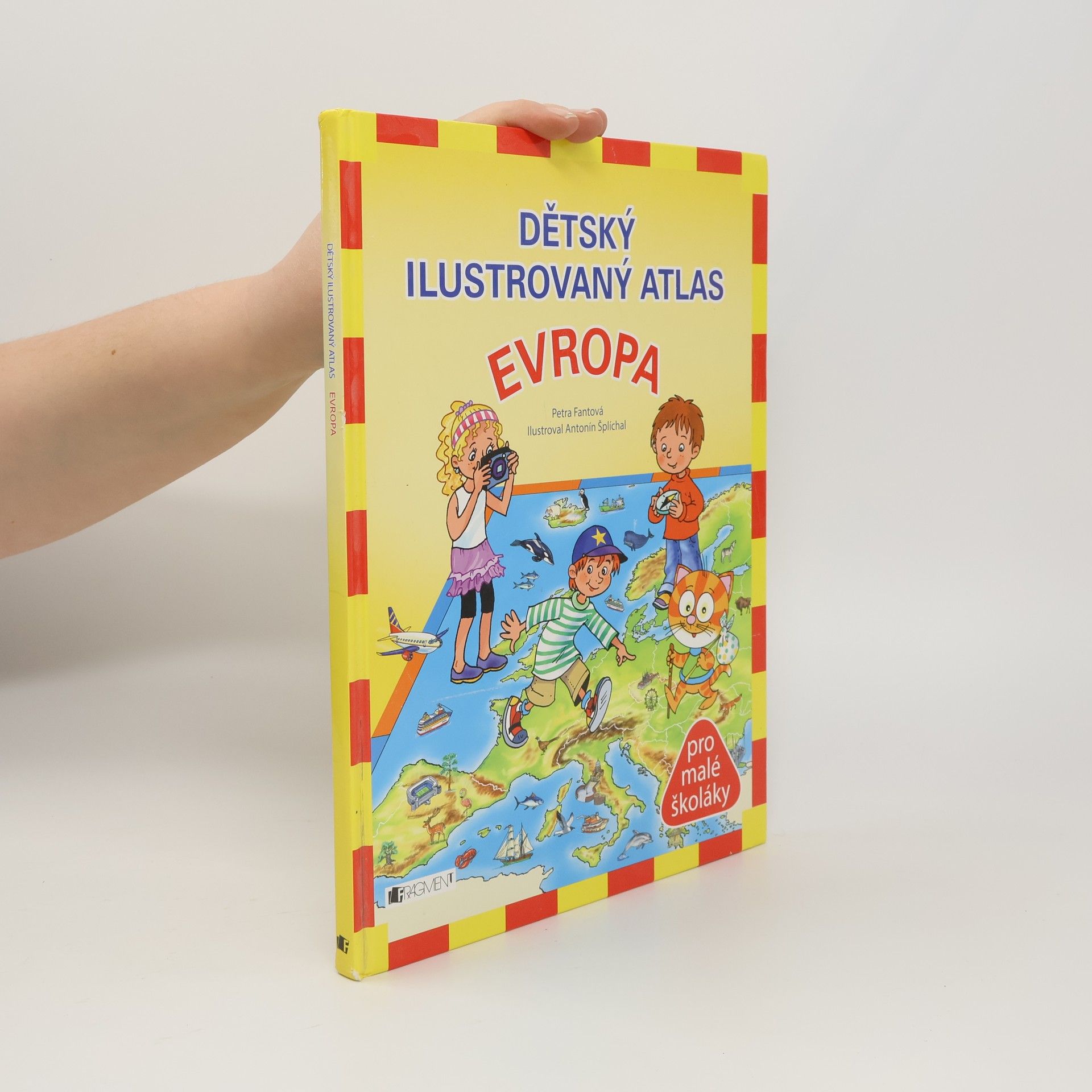 Pláničková Fantová Petra Dětský ilustrovaný atlas Evropa