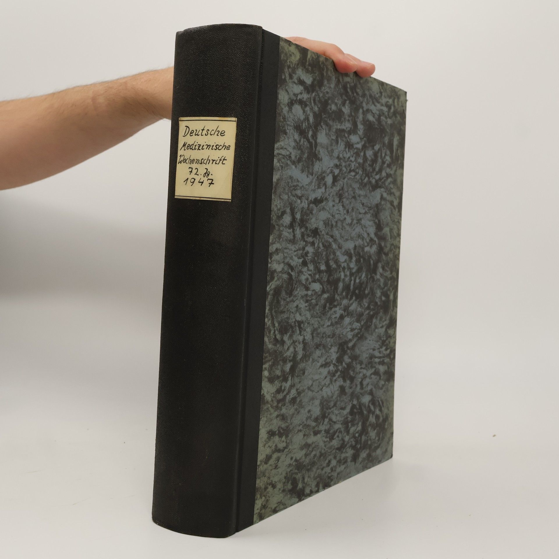 Collectif d'auteurs Deutsche medizinische Wochenschrift 72