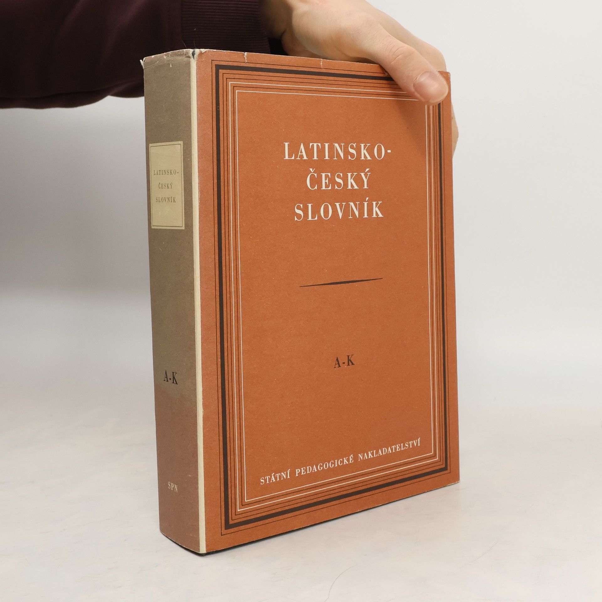 Josef Miroslav Pražák Latinsko-český slovník A-K