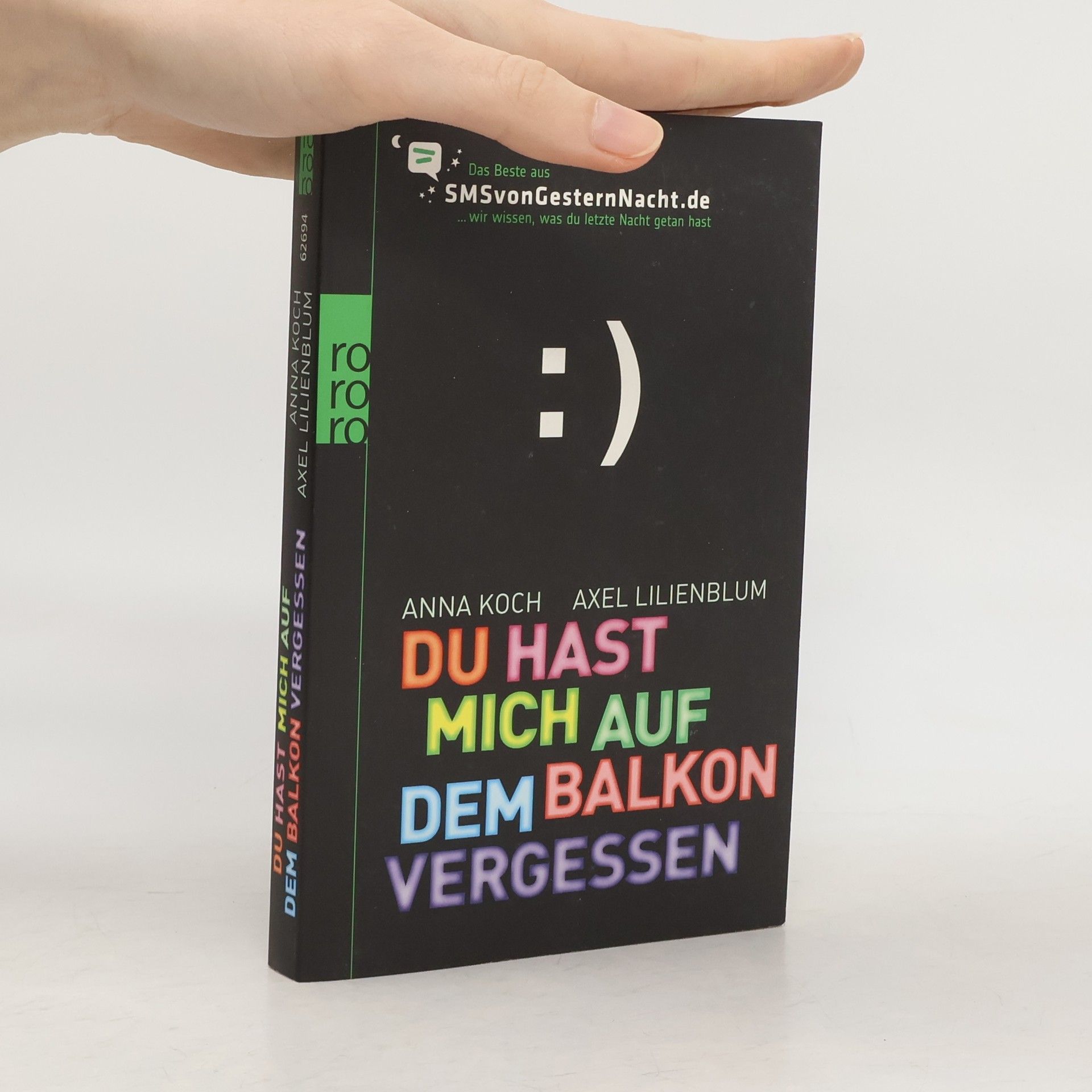 Anna Koch Du hast mich auf dem Balkon vergessen