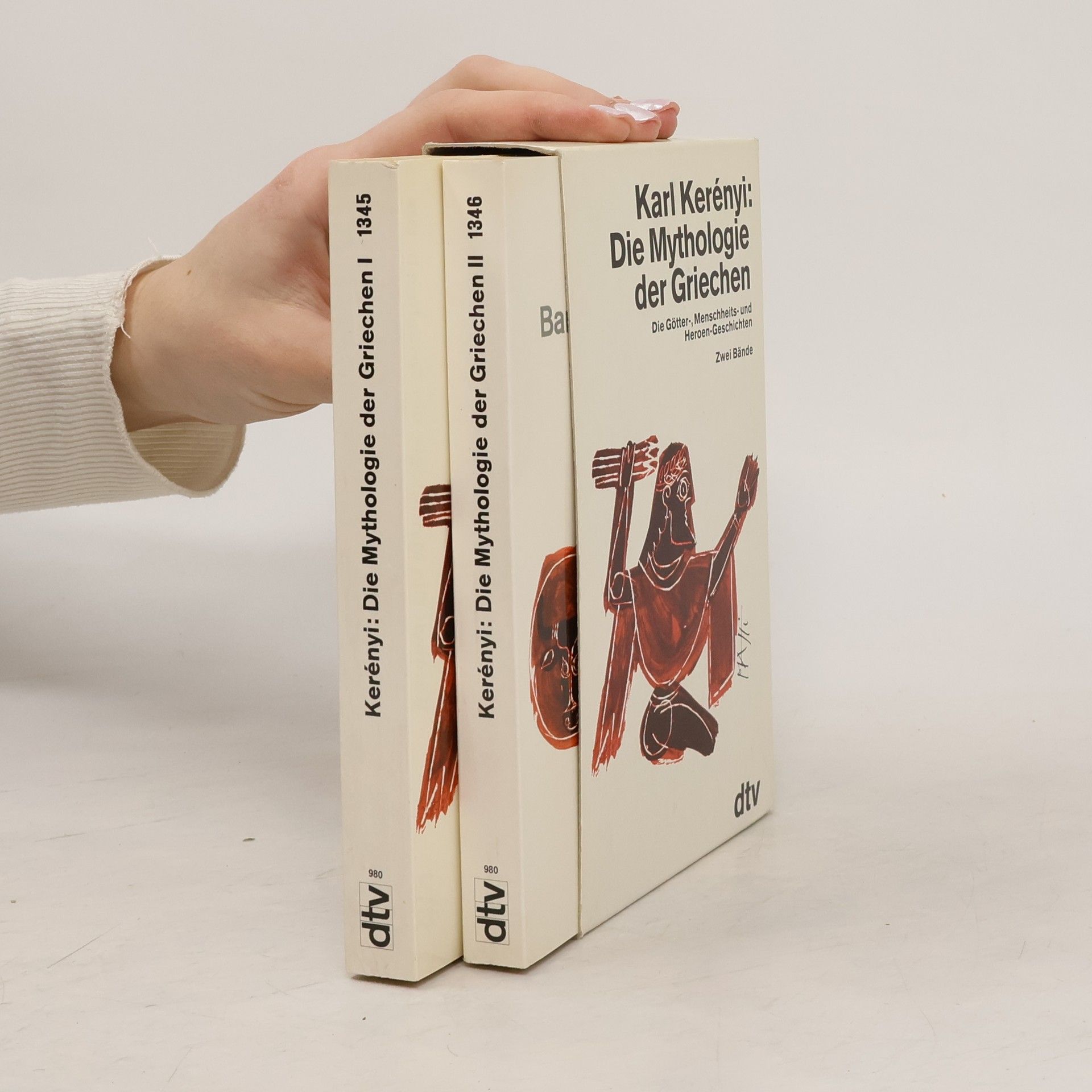 Károly Kerényi Die Mythologie der Griechen (I. a II. díl, 2 svazky)