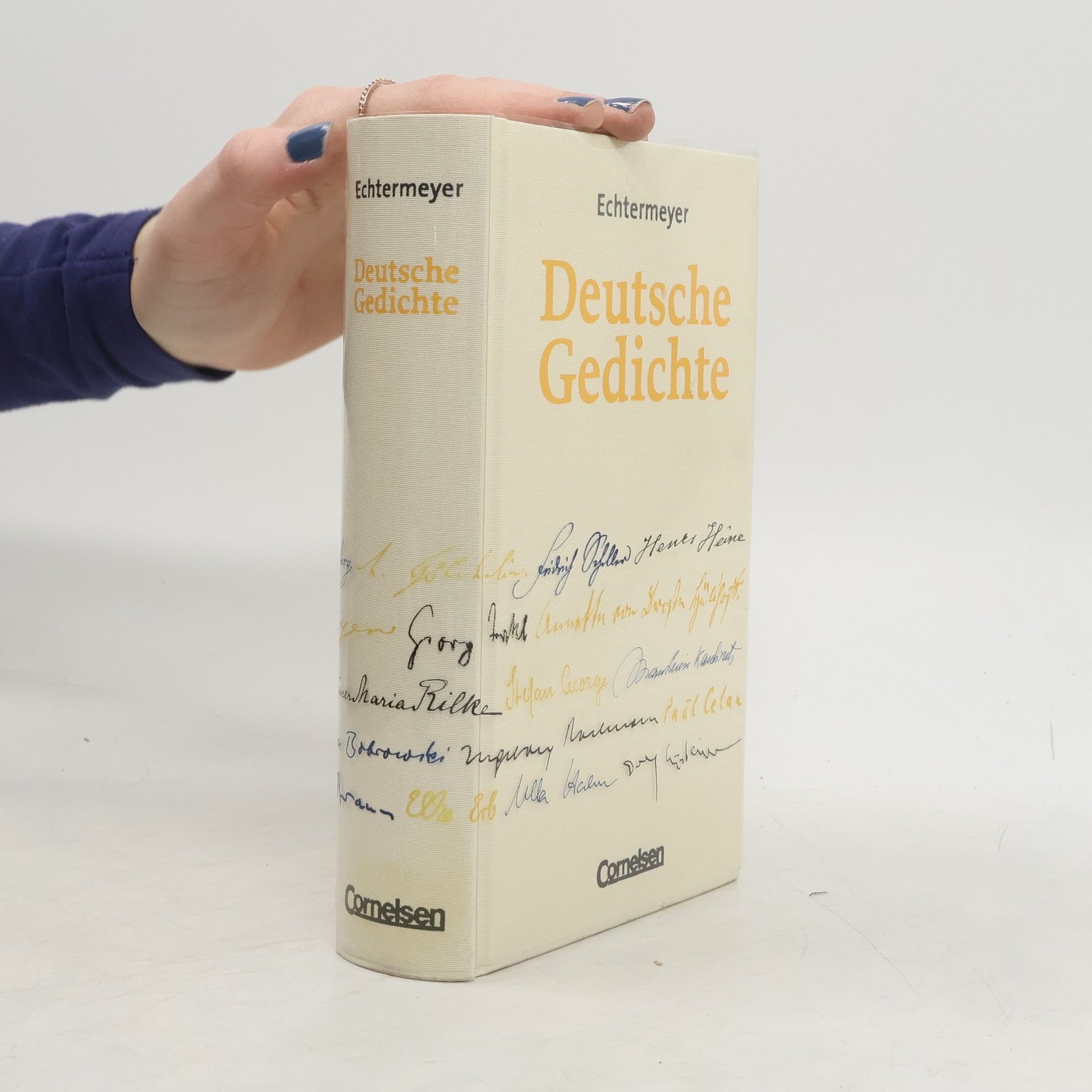 Ernst Theodor Echtermeyer Deutsche Gedichte