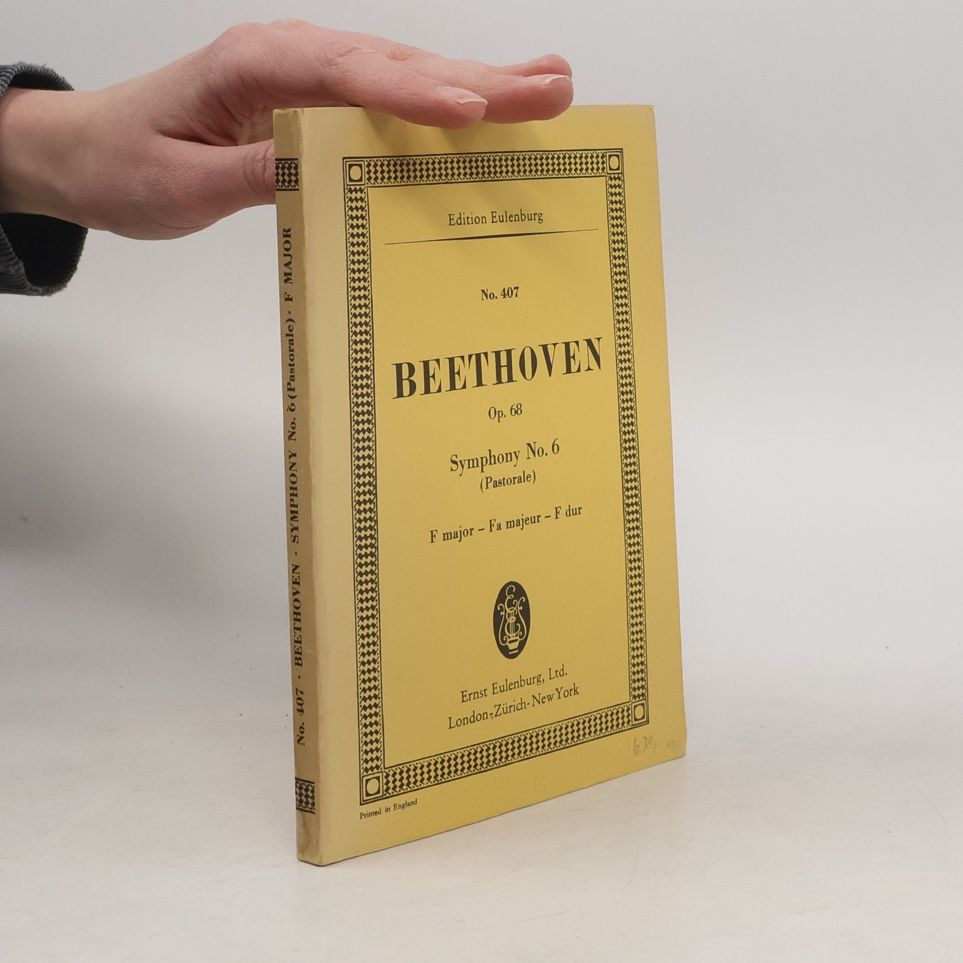 Ludwig van Beethoven Beethoven Op. 68. Symphonie No. 6