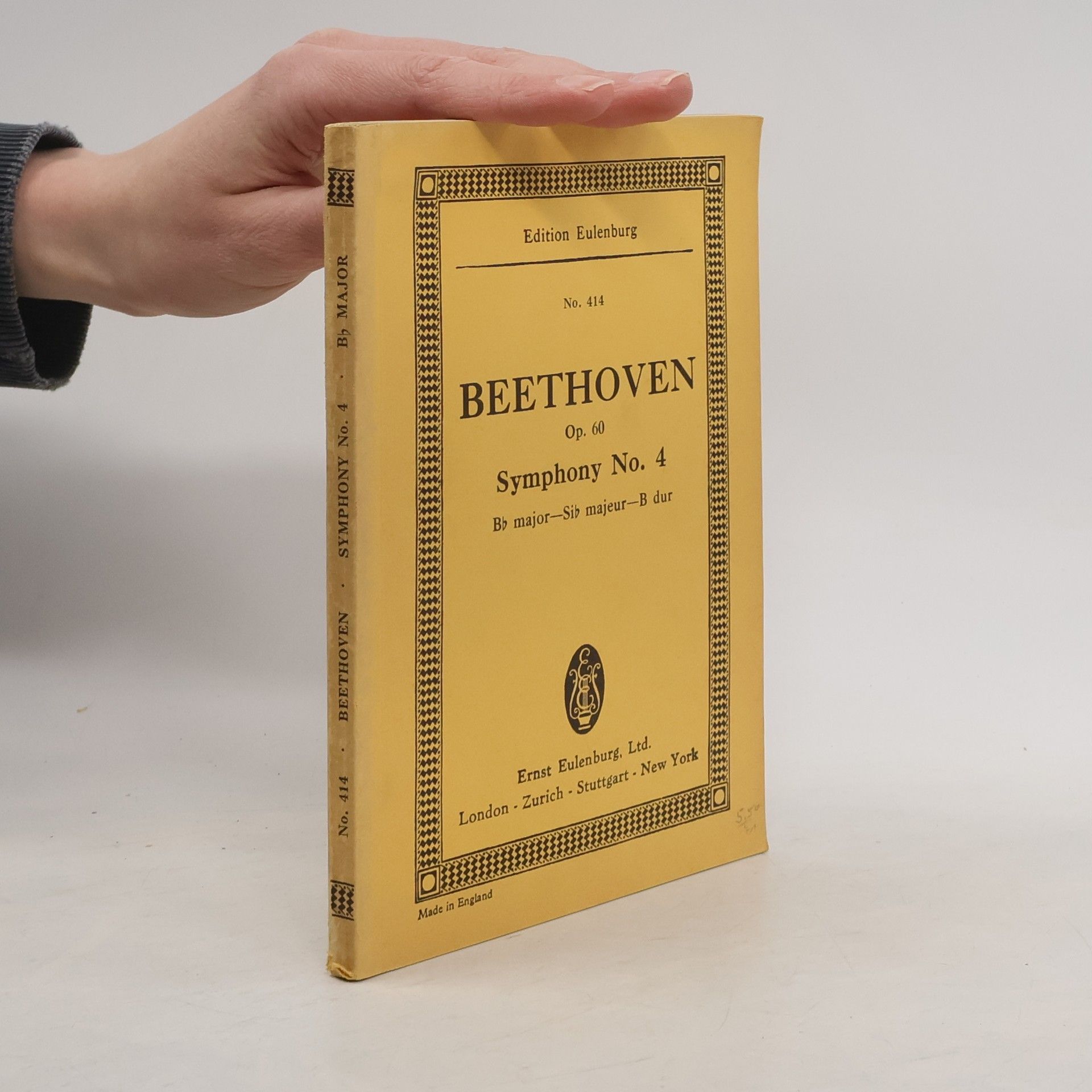 Ludwig van Beethoven Beethoven Op. 60. Symphonie No. 4