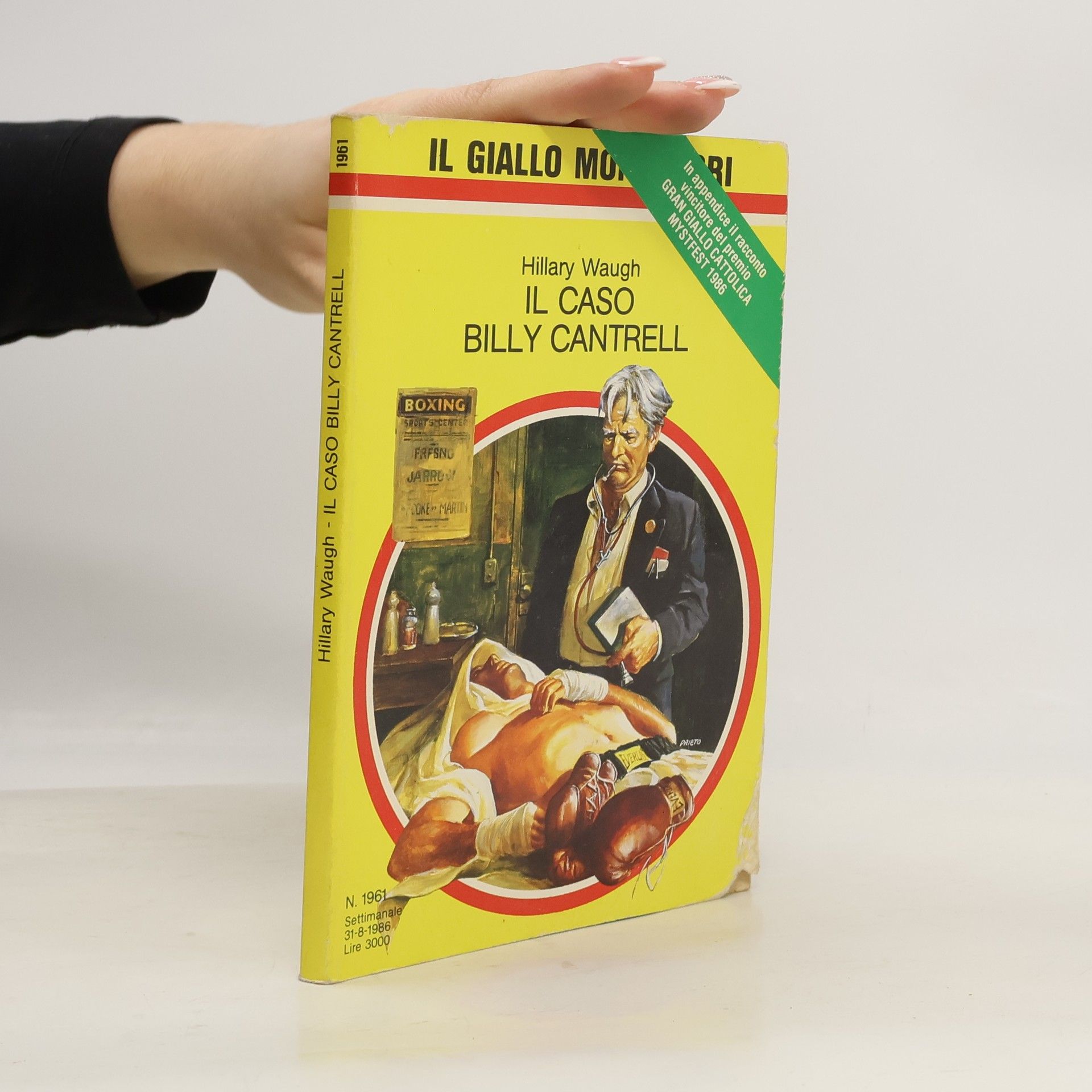 Manuel Prieto Il Giallo Mondadori Nr. 1961. Il caso Billy Cantrell