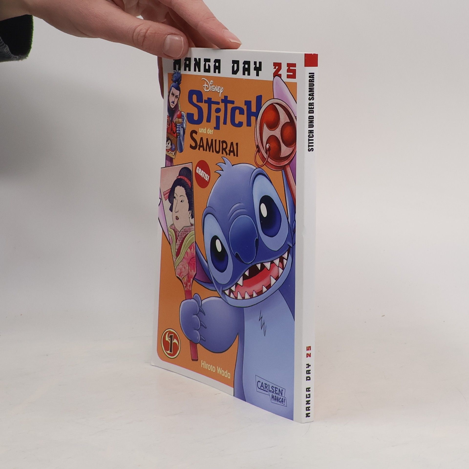 Manga Day 25. Stitch und der Samurai