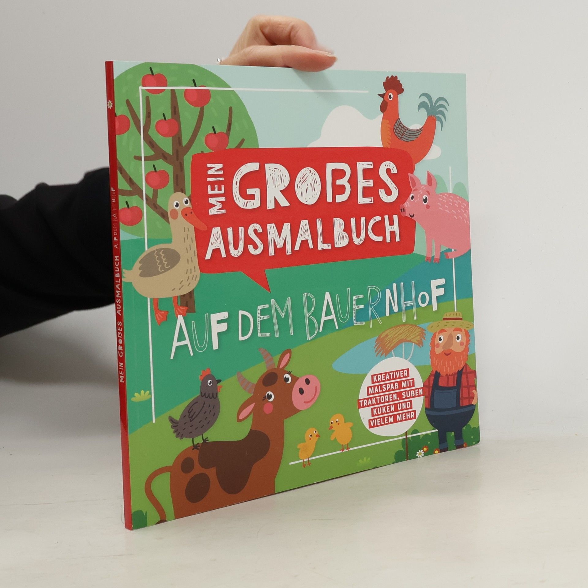 Autorenkollektiv Mein Grosses Ausmalbuch auf dem Baurnehof