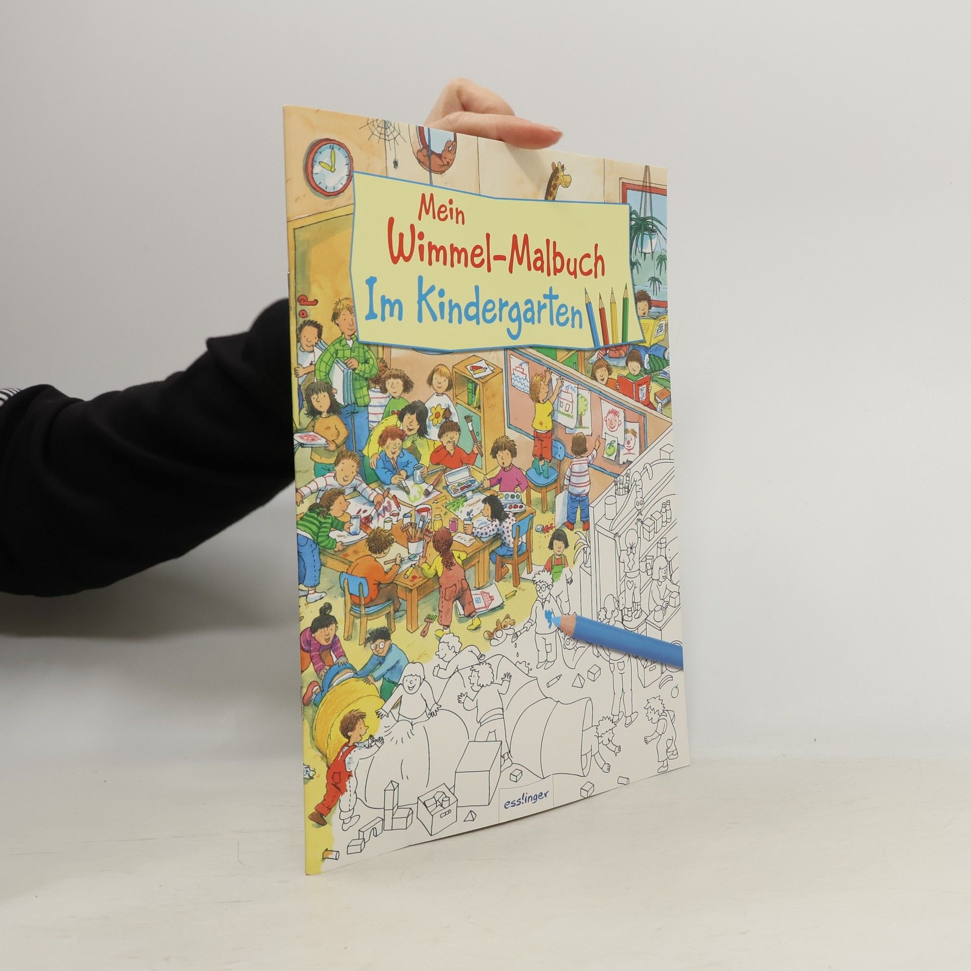 Guido Wandrey Mein Wimmel-Malbuch - Im Kindergarten