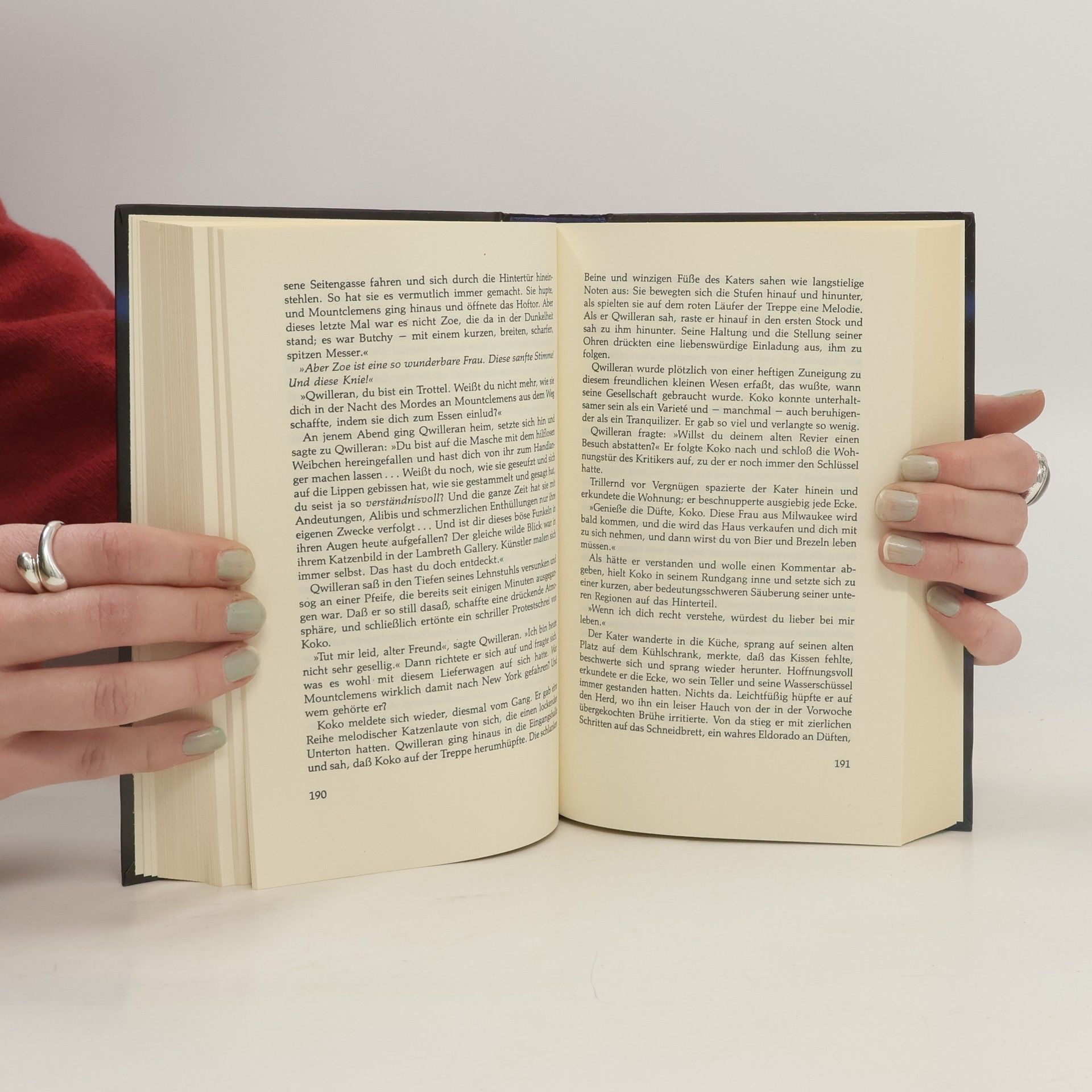 Lilian Jackson Braun Die Katze, die rückwärts lesen konnte. Die Katze, die in den Ohrensessel biß