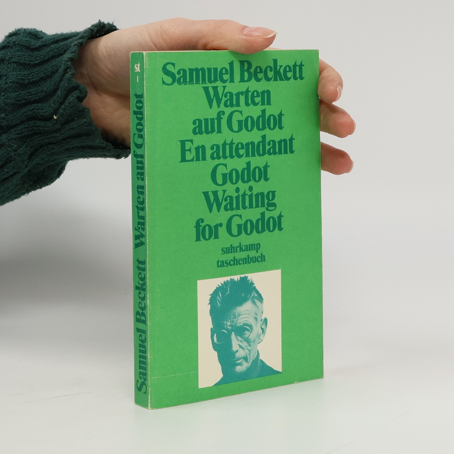 Samuel Beckett Warten auf Godot. En attendant Godot. Waiting for Godot