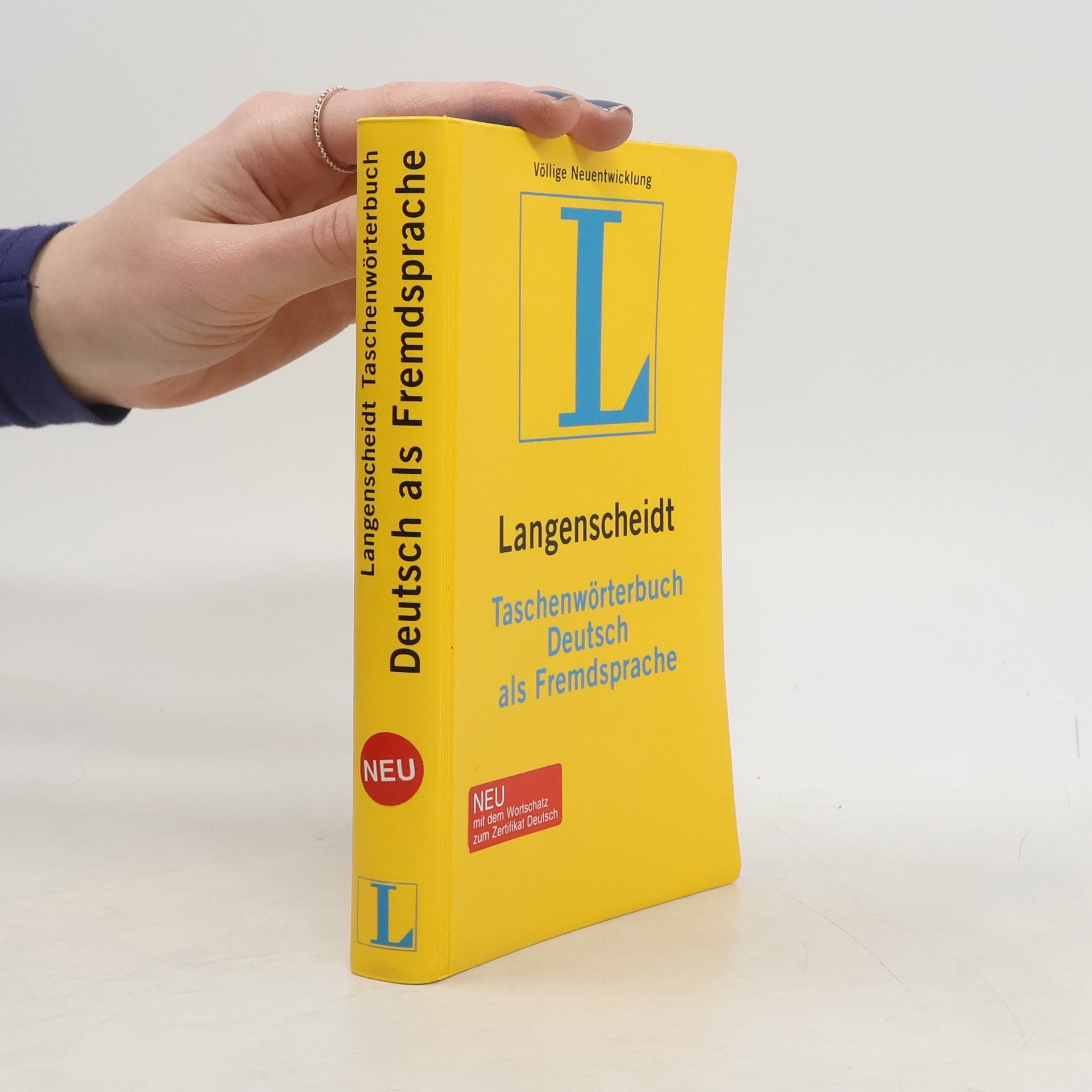 Langenscheidt Taschenwörterbuch Deutsch als Fremdsprache