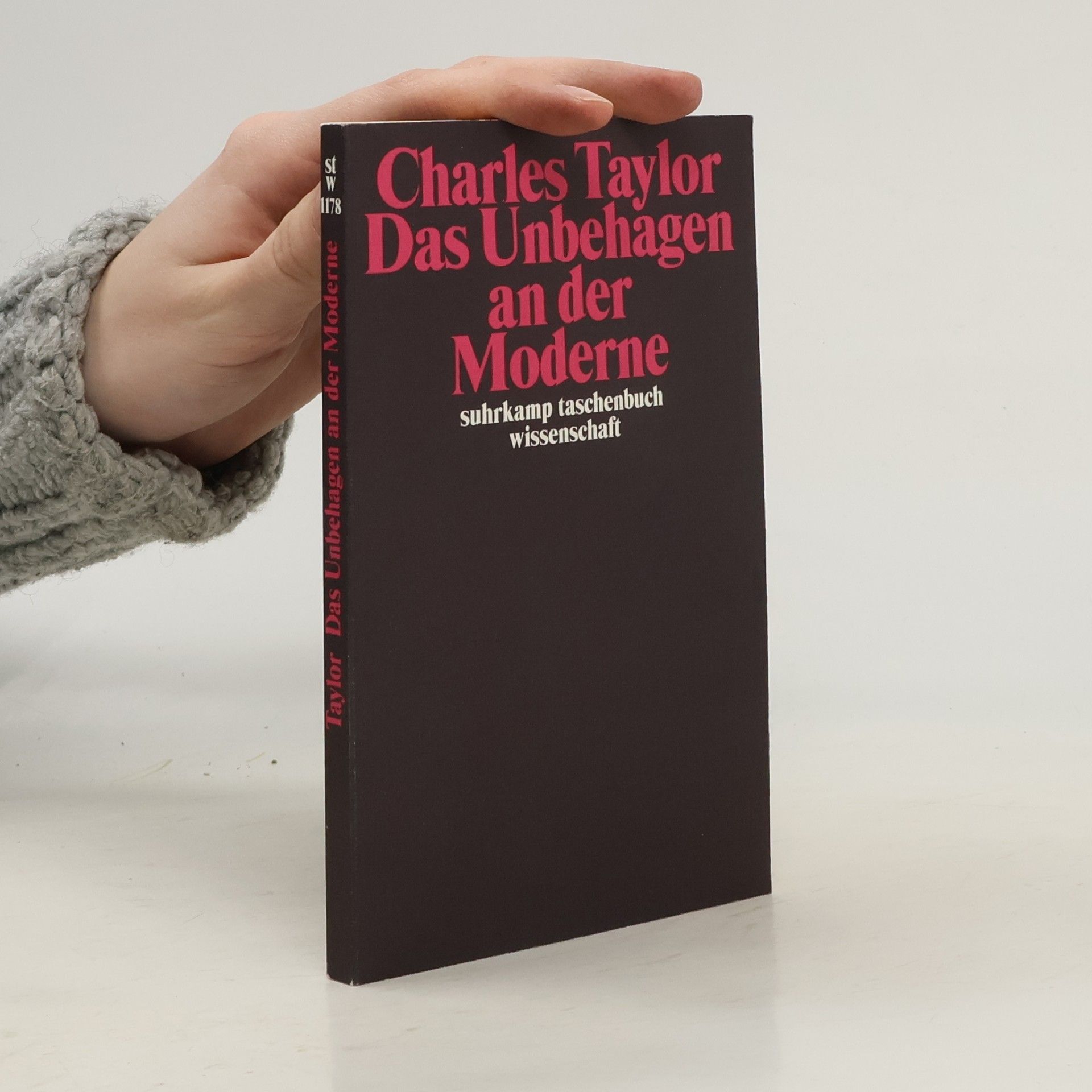 Charles Taylor Das Unbehagen an der Moderne