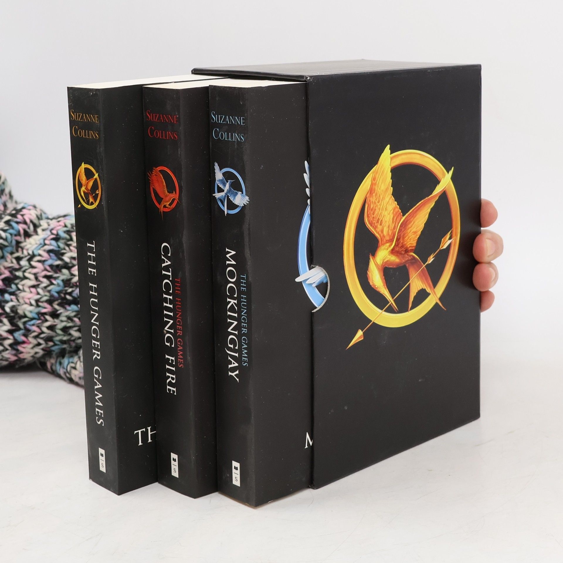 Suzanne Collins The Hunger Games 1-3. Box
