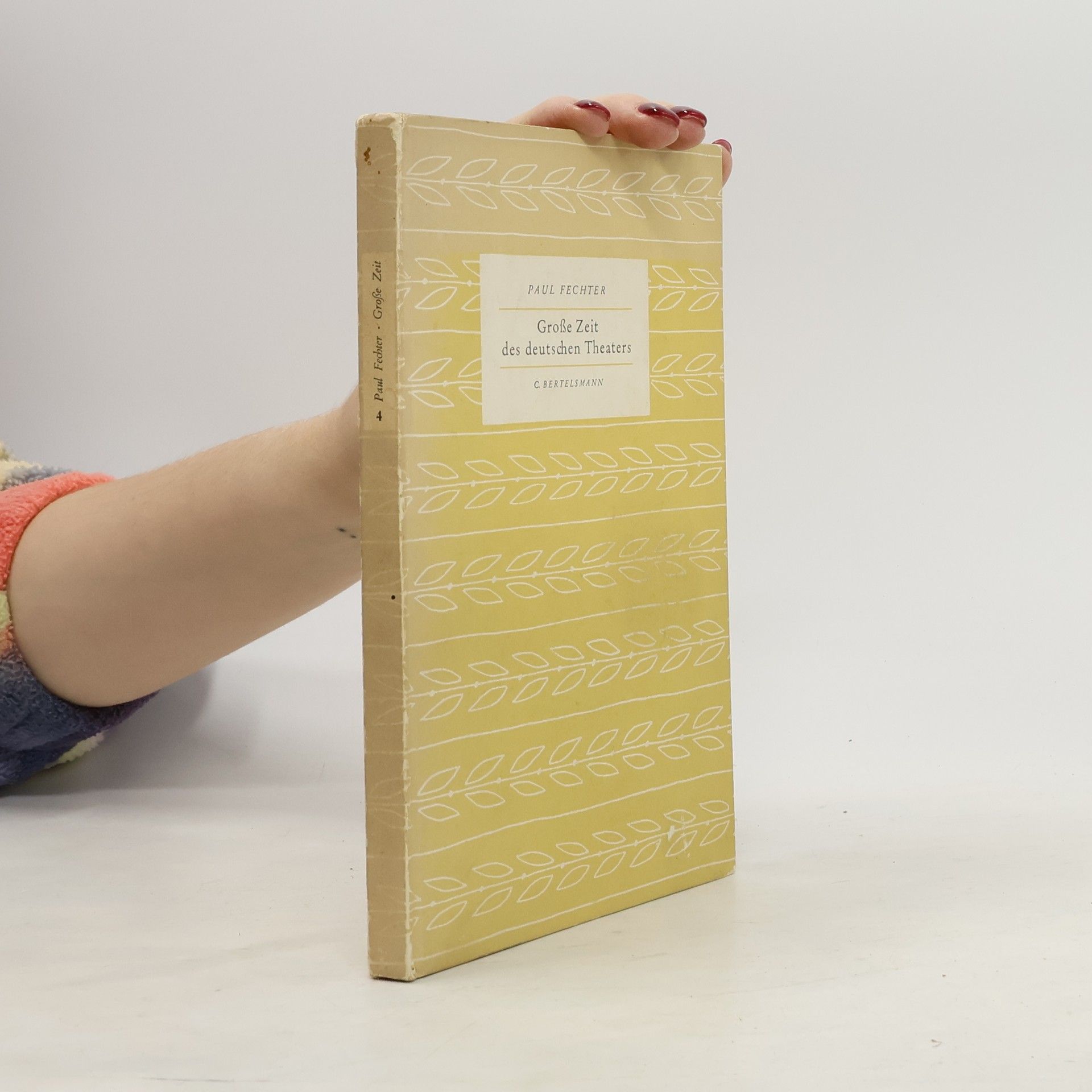 Paul Fechter Große Zeit des deutschen Theaters