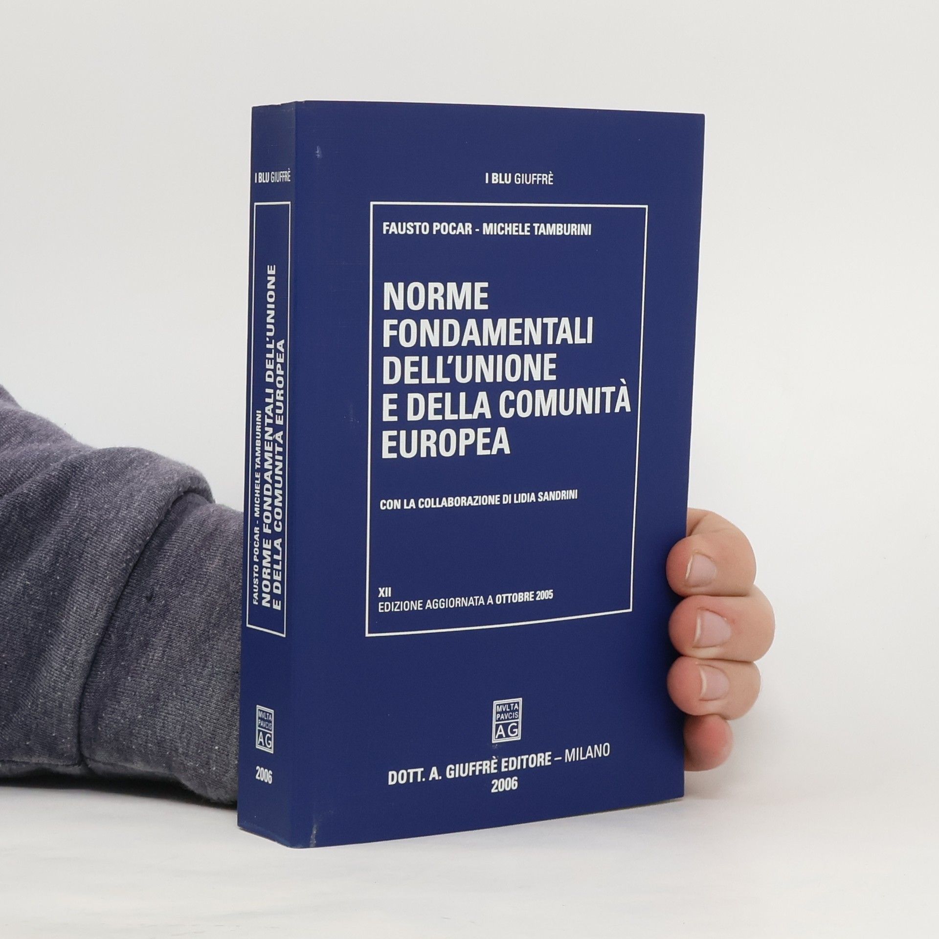 Fausto Pocar I Blu Giuffrè - 12: Norme fondamentali dell'Unione e della Comunità europea