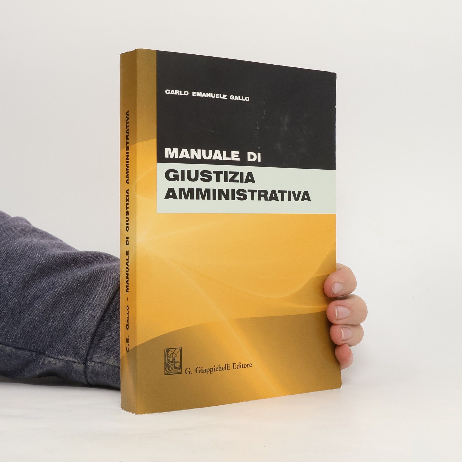 Carlo Emanuele Gallo Manuale di giustizia amministrativa