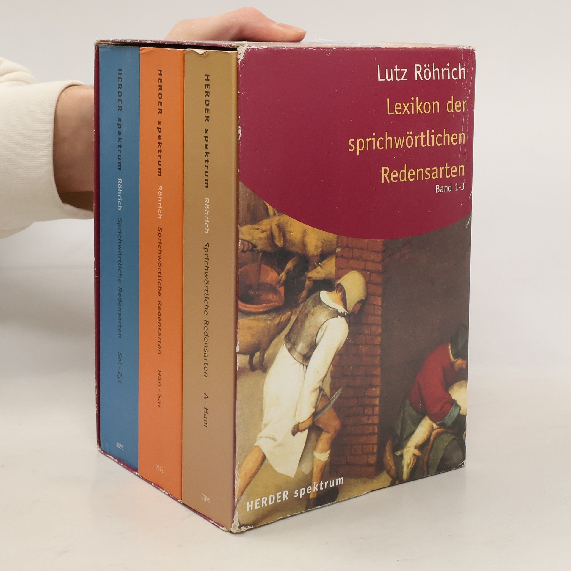 Lutz Röhrich Lexikon der sprichwörtlichen Redensarten