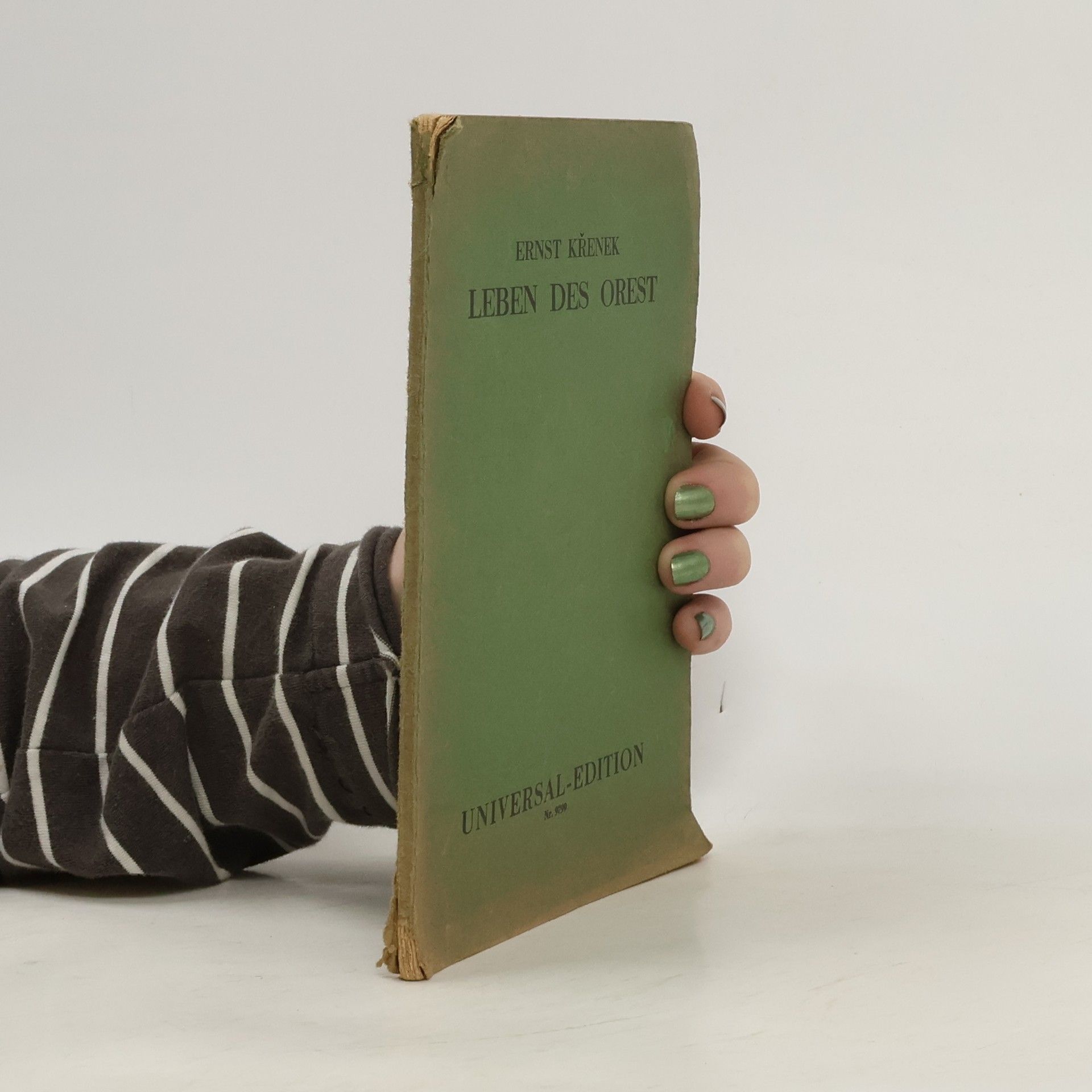 Ernst Krenek Leben des Orest