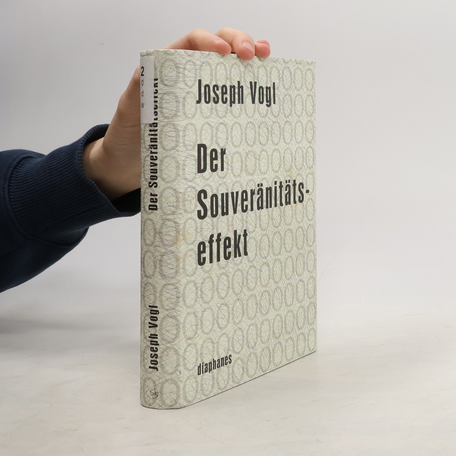 Joseph Vogl Der Souveränitätseffekt