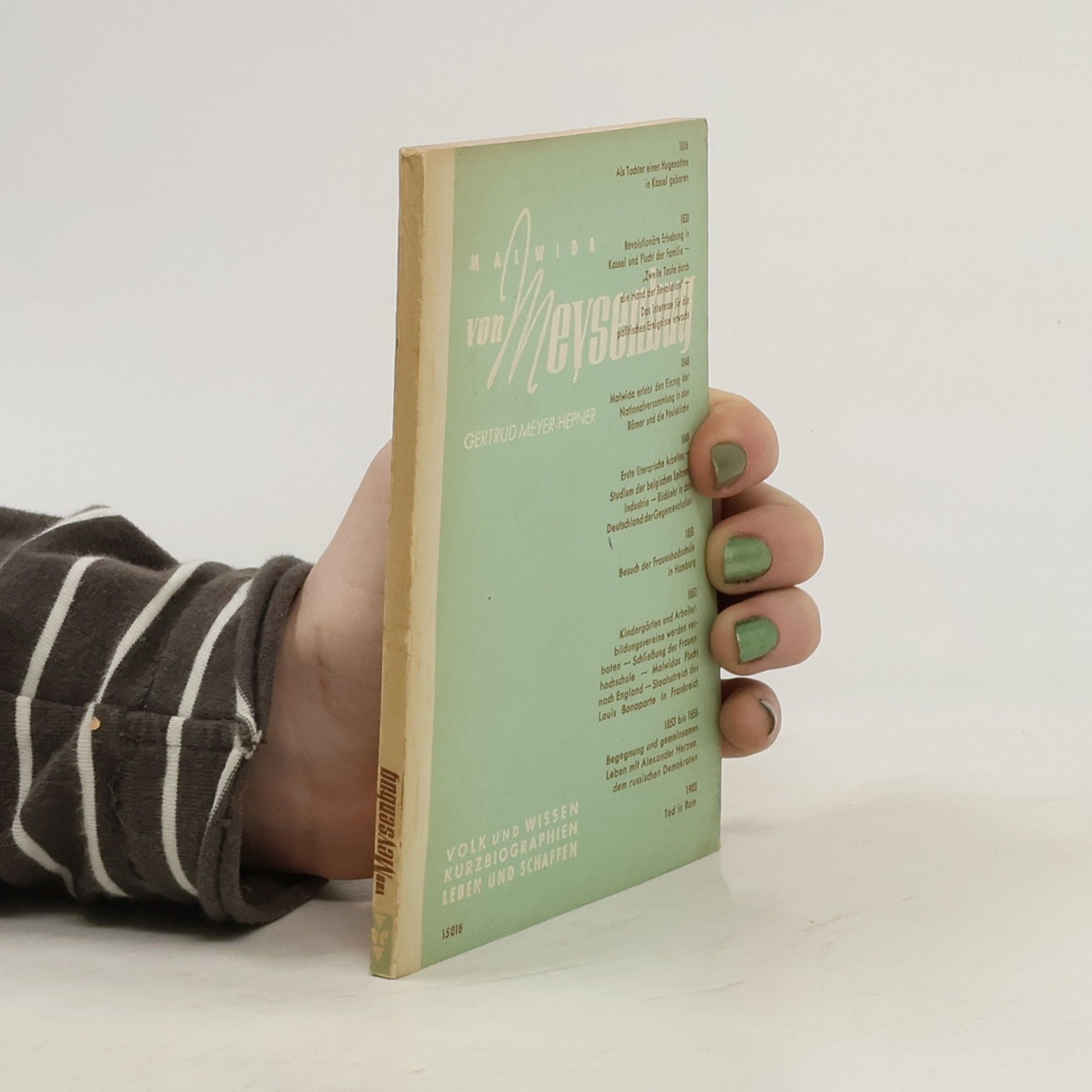 Gertrud Meyer-Hepner Volk und Wissen