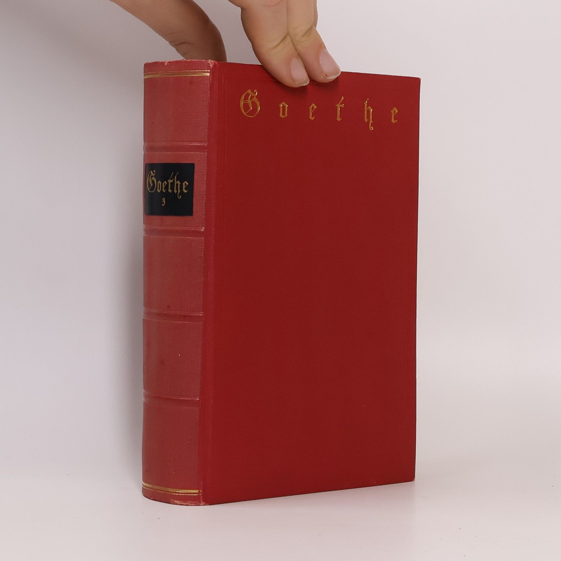 Johann Wolfgang von Goethe Goethes 3