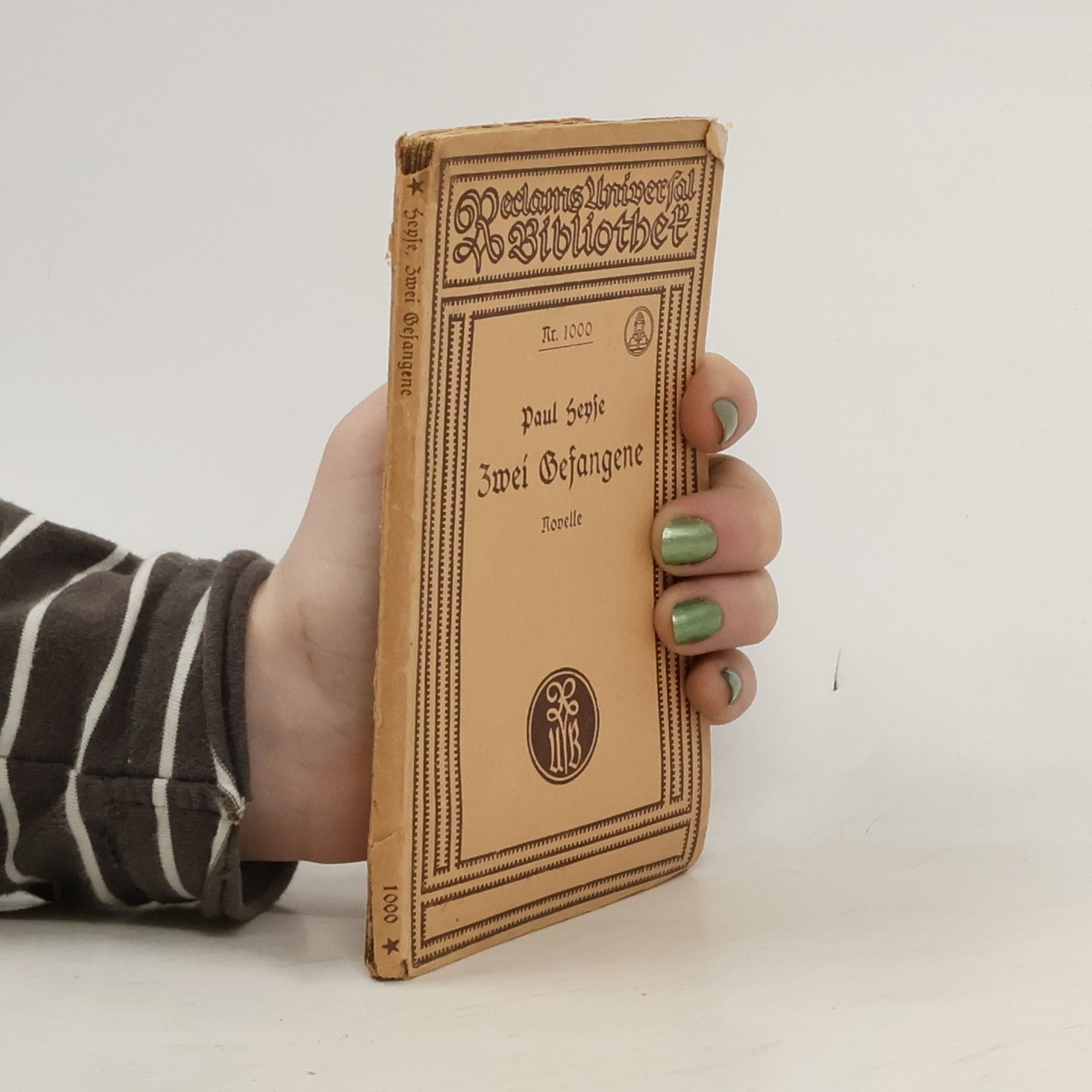 Paul Heyse Zwei Gefangene