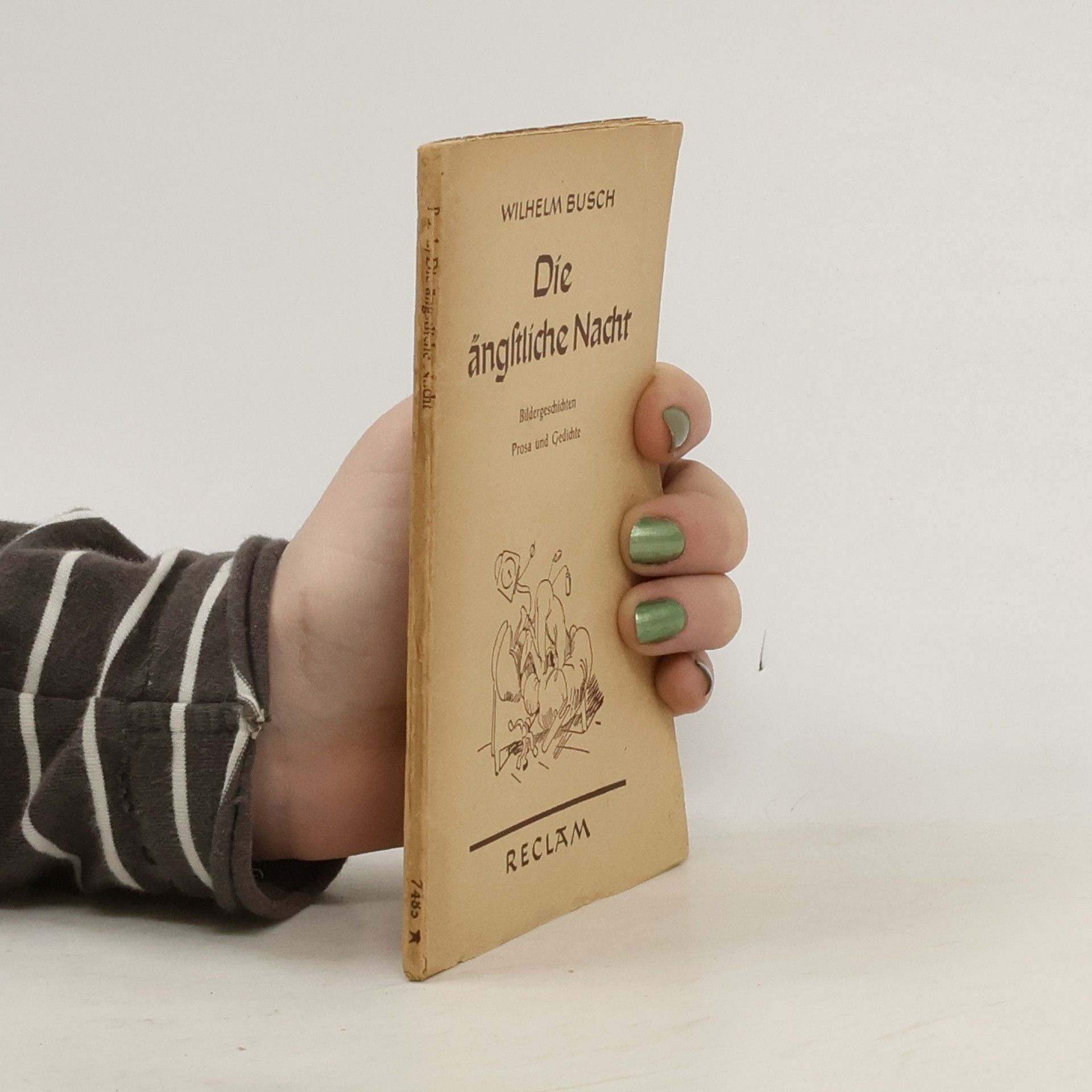 Wilhelm Busch Die angftliche Nacht