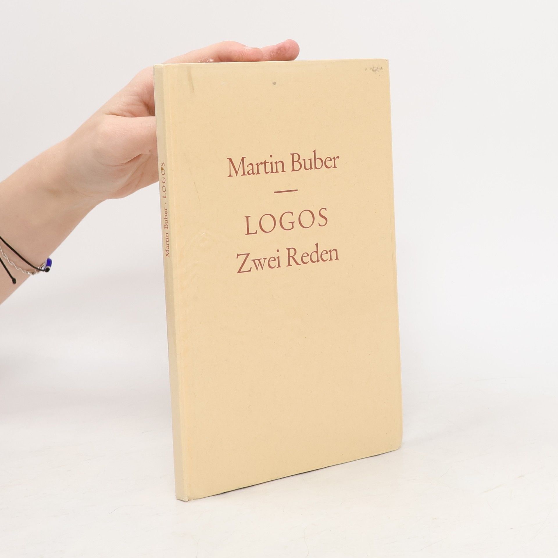 Martin Buber Logos. Zwei Reden