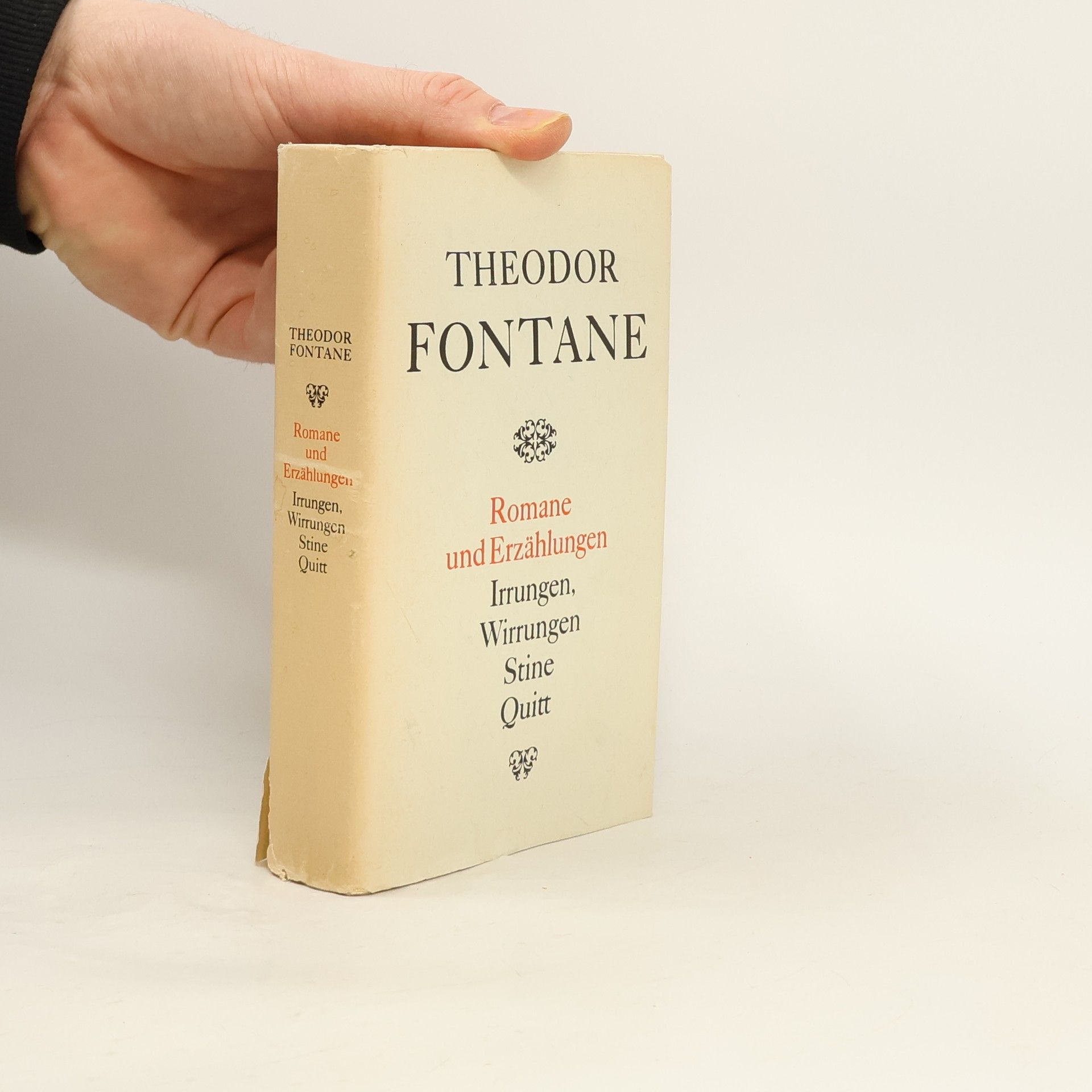 Theodor Fontane Romane und Erzählungen. Irrungen, Wirrungen Stine Quitt