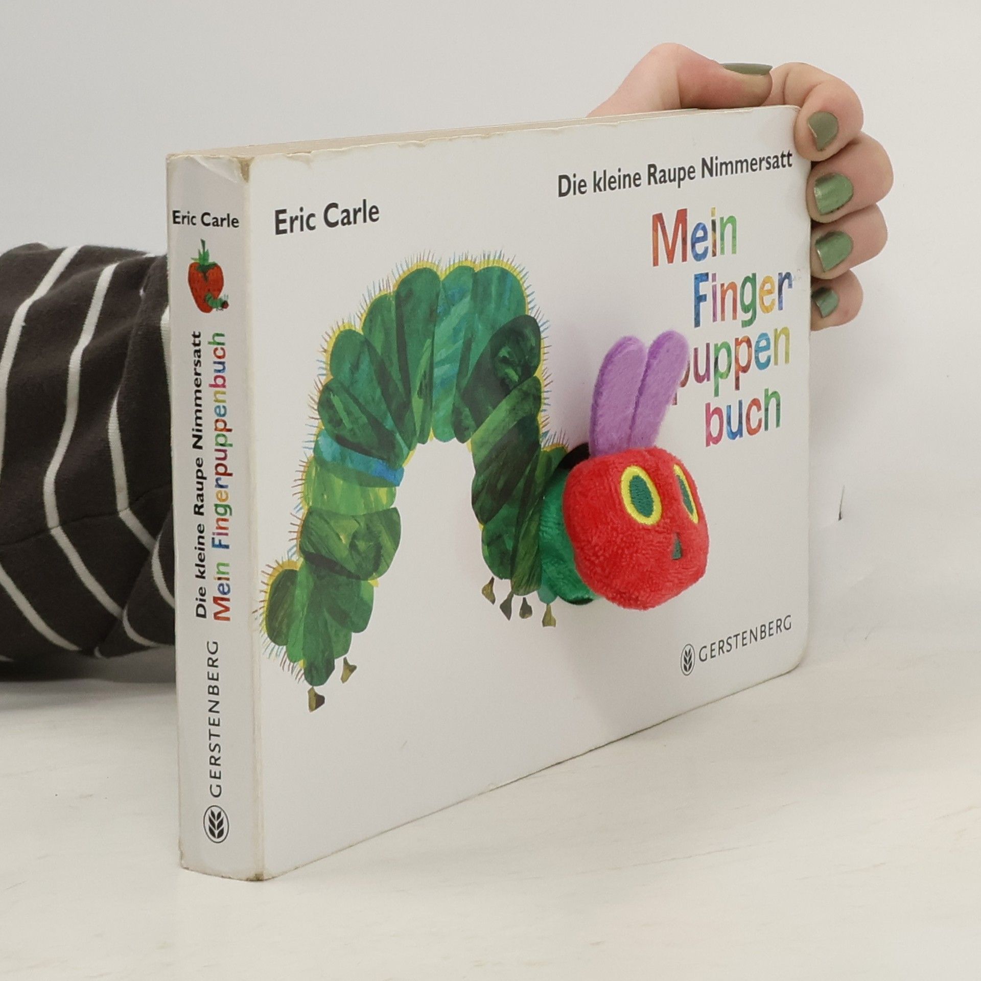 Eric Carle Die kleine Raupe Nimmersatt. Mein Fingerpuppenbuch.