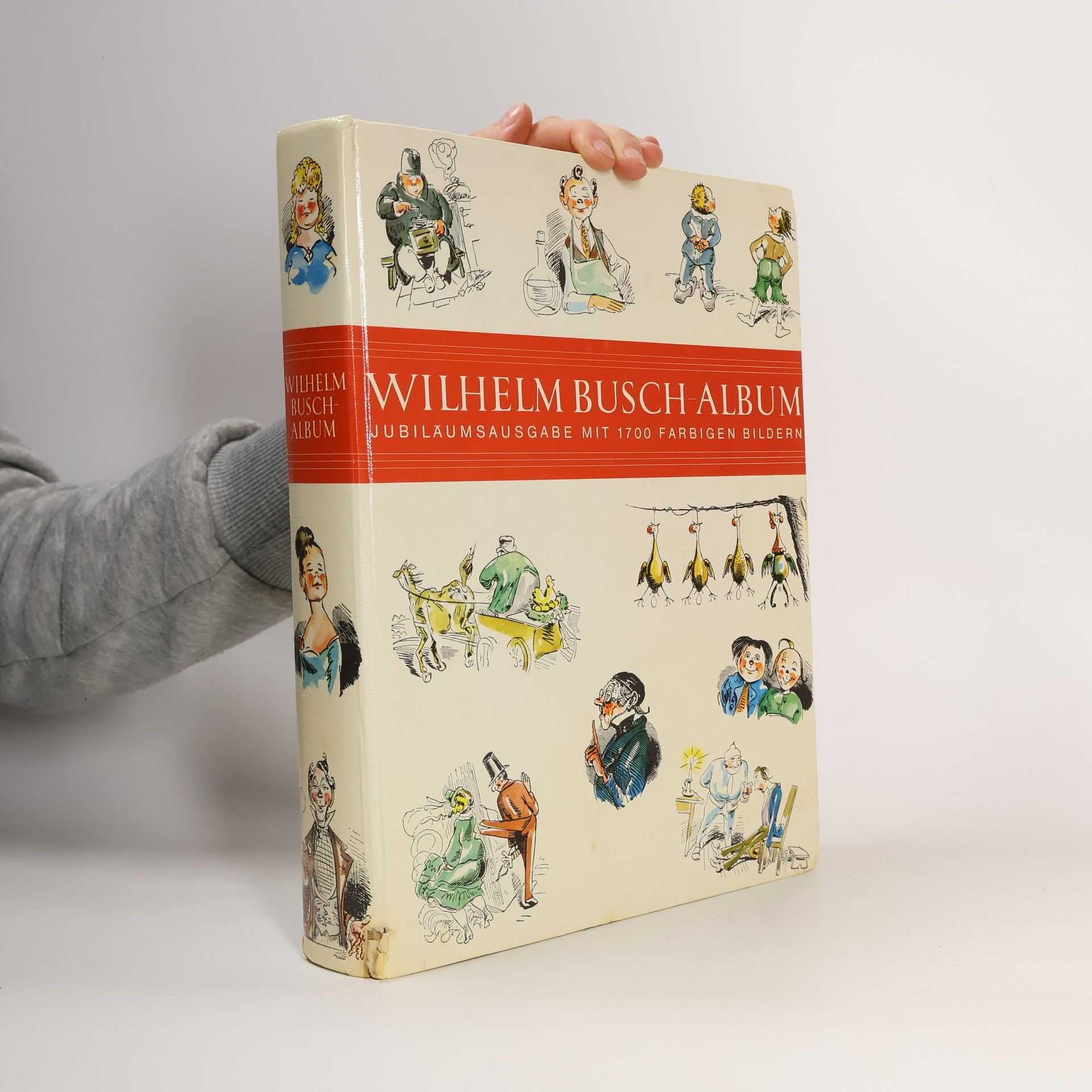Wilhelm Busch Wilhelm Busch Album. Jubilaumsausgabe Mit 1700 Farbigen Bildern