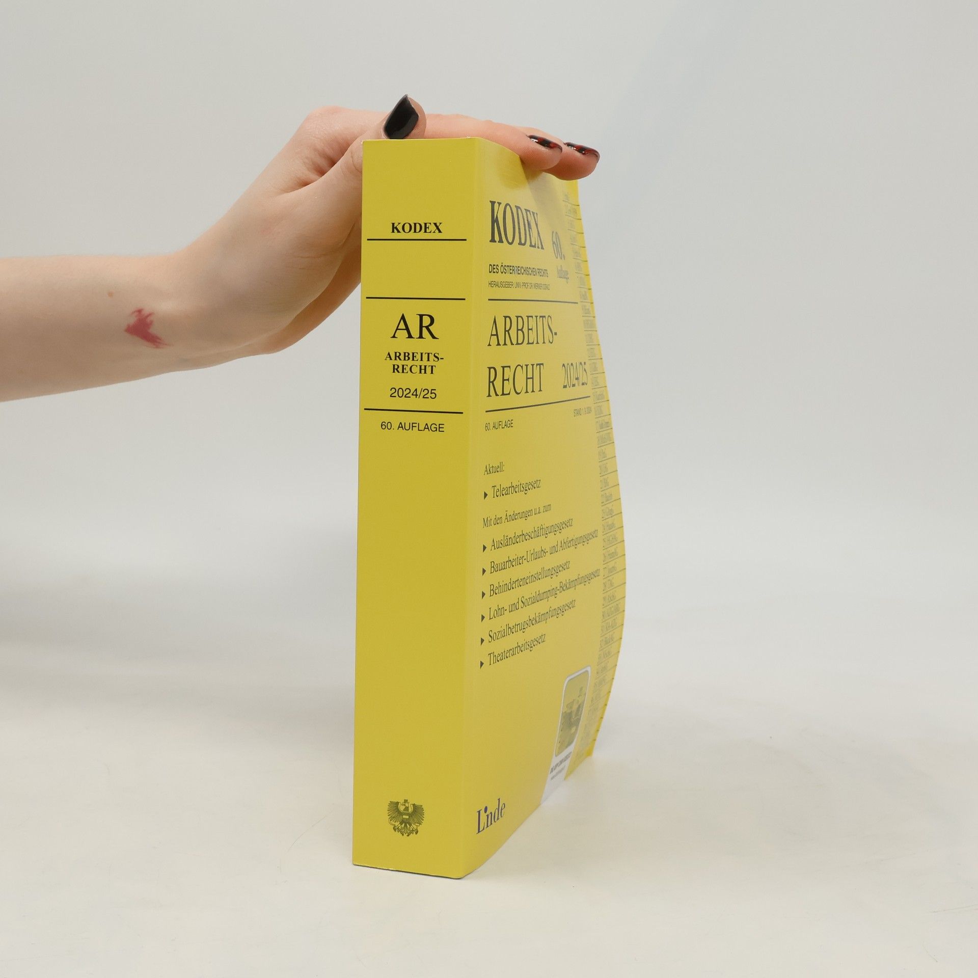 Werner Doralt Kodex des Österreichischen Rechts - 60: Kodex Arbeitsrecht 2024/25 – 60. Auflage (Stand 1. 9. 2024)