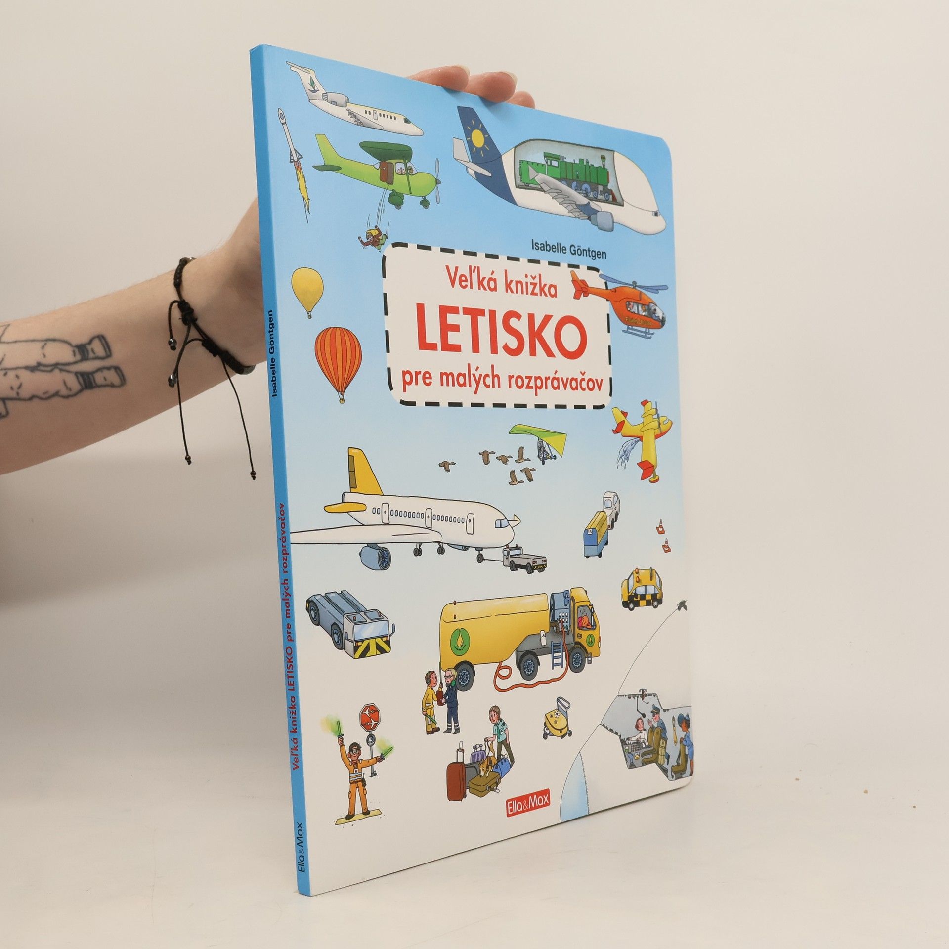 Isabelle Göntgen Veľká knižka Letisko pre malých rozprávačov