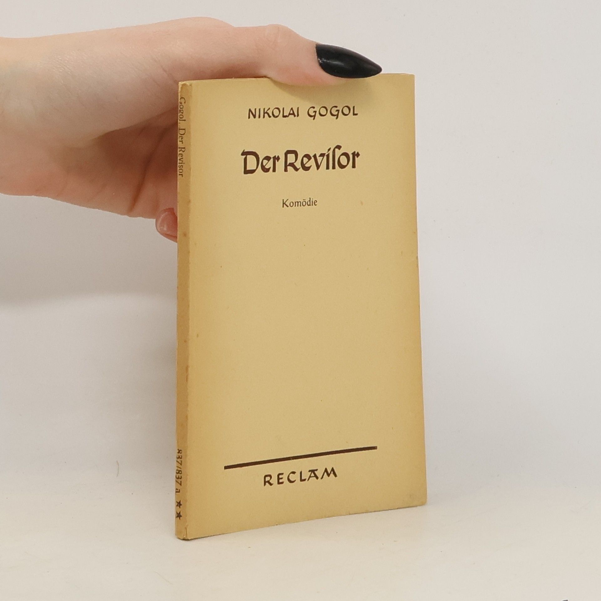 Nikolaj Vasilevič Gogol Der Revisor