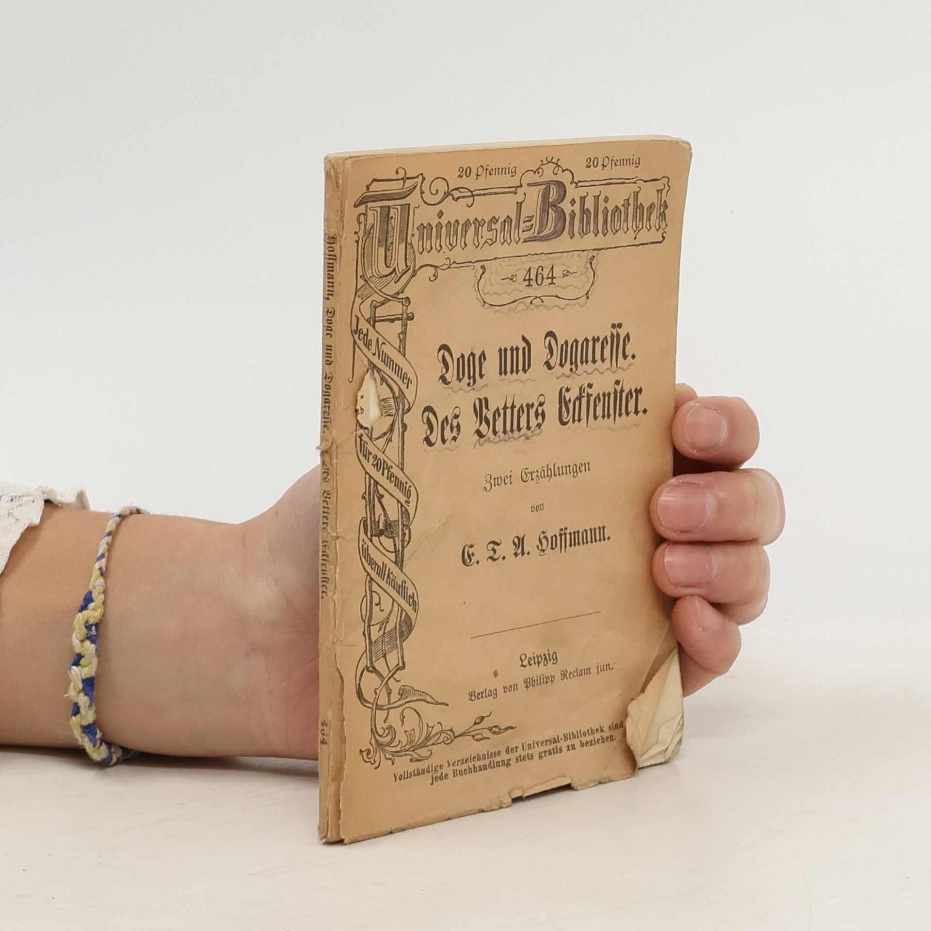 E. T. A. Hoffmann Doge und Dogaresse. Des Vetters Eckfenster