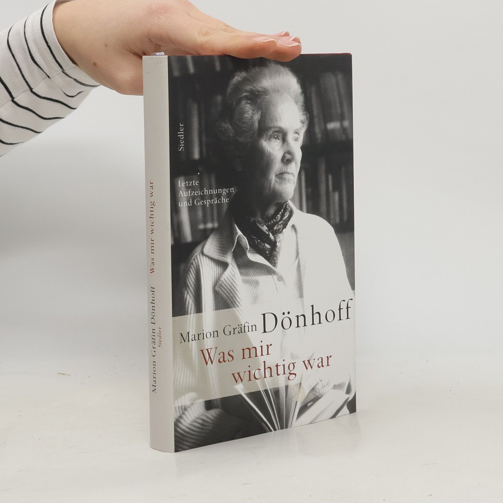 Marion Gräfin Dönhoff Was mir wichtig war