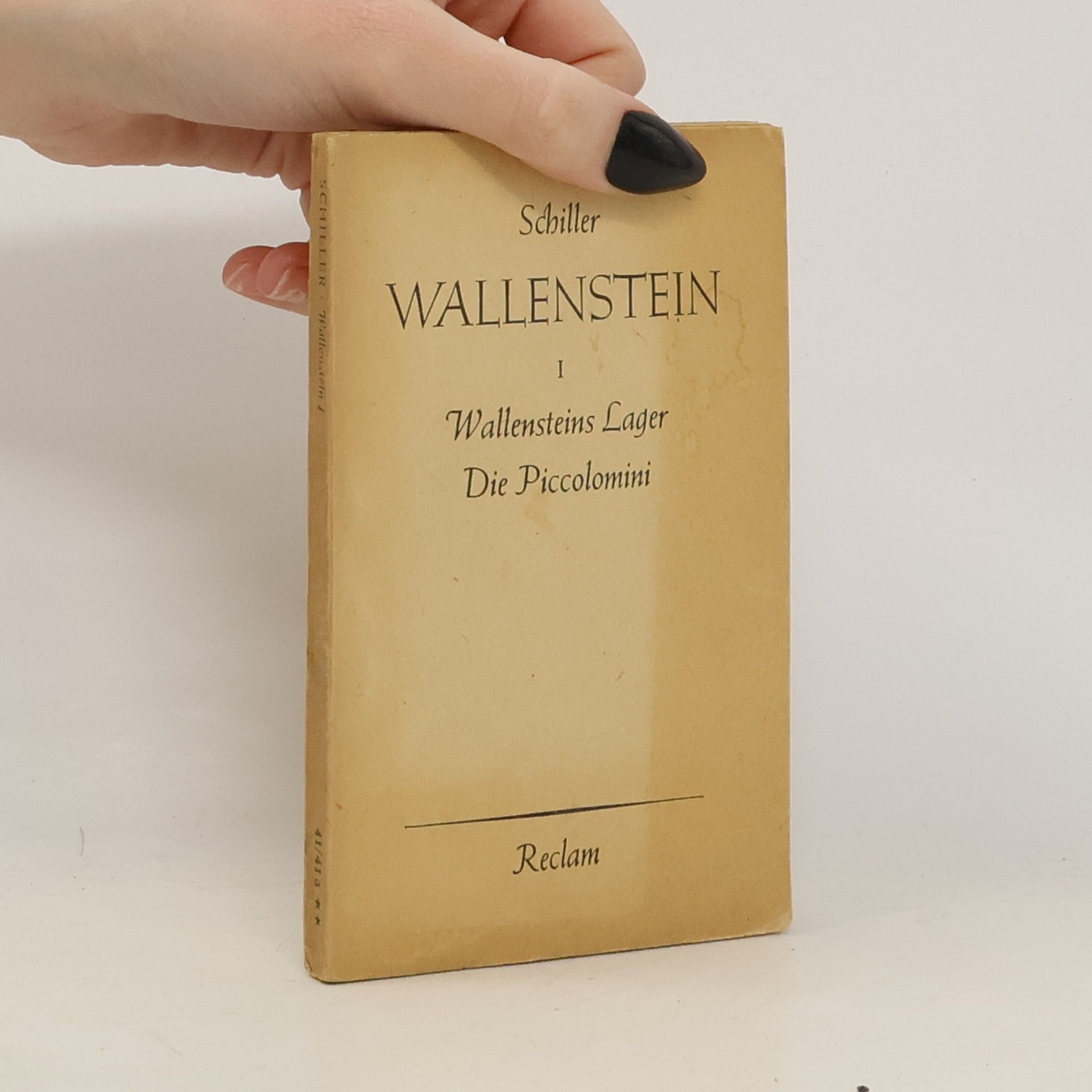 Friedrich Schiller Wallenstein I