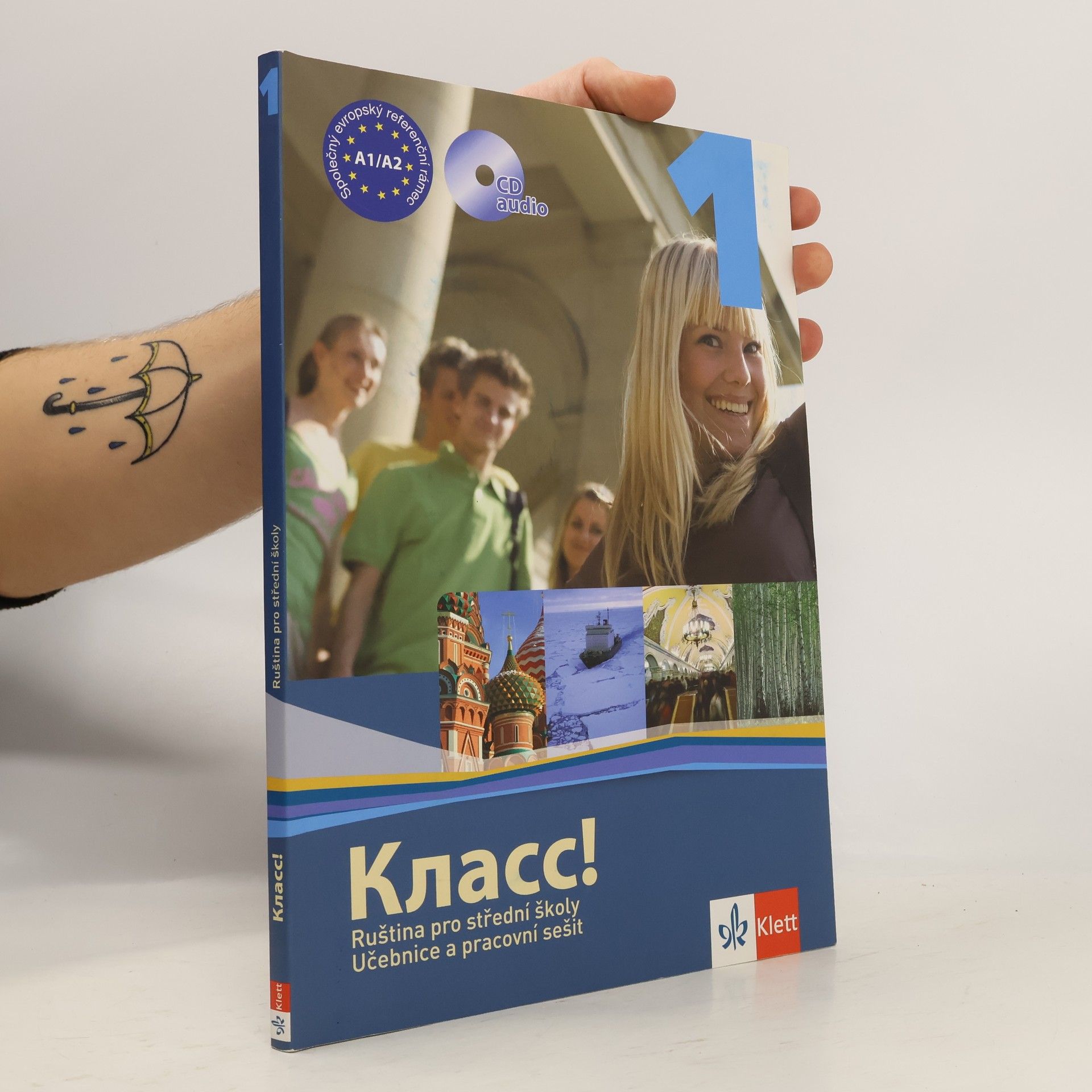 Klass! Ruština pro střední školy: učebnice a pracovní sešit. 1.díl