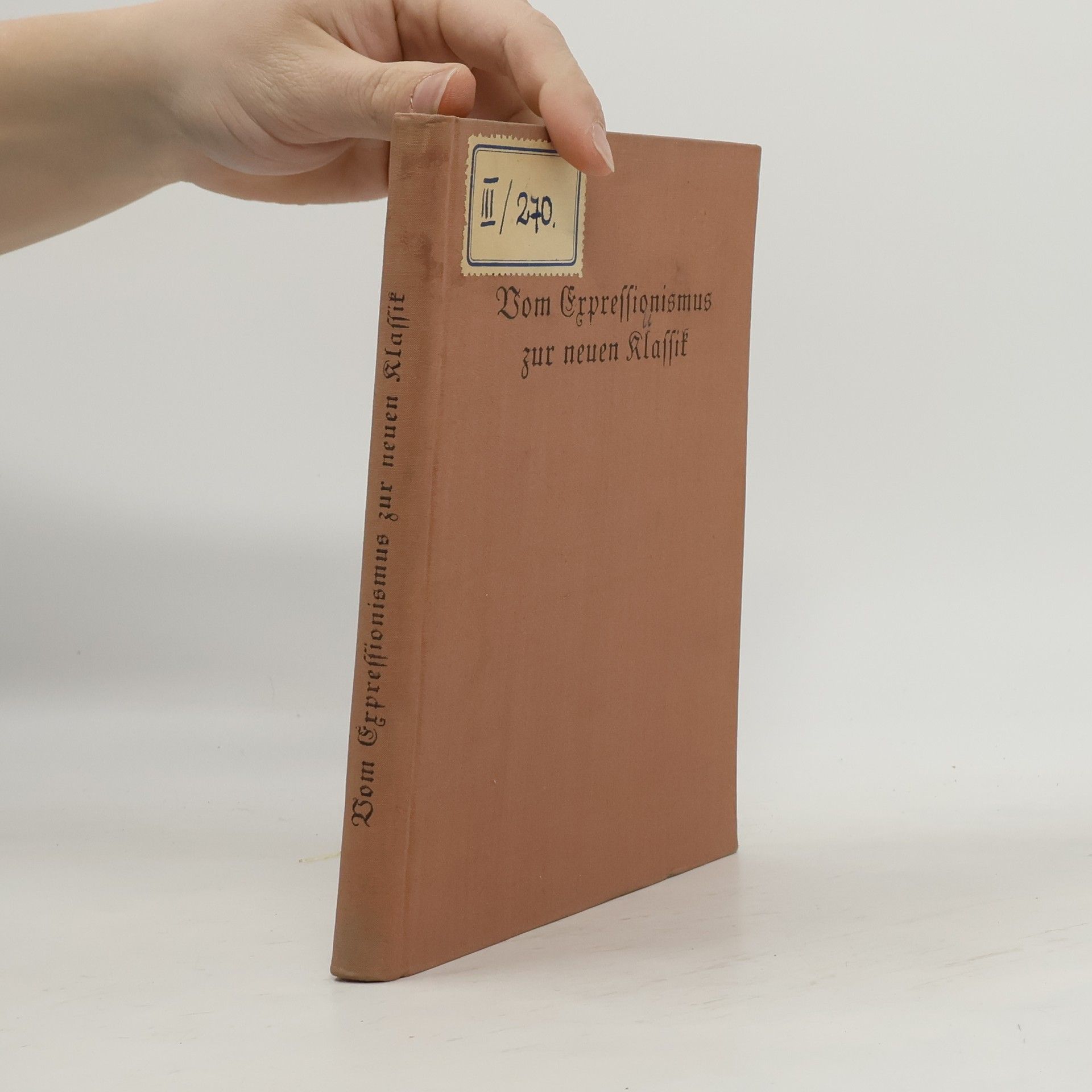 Josef Pfandler Vom Expressionismus Zur Neuen Klassik