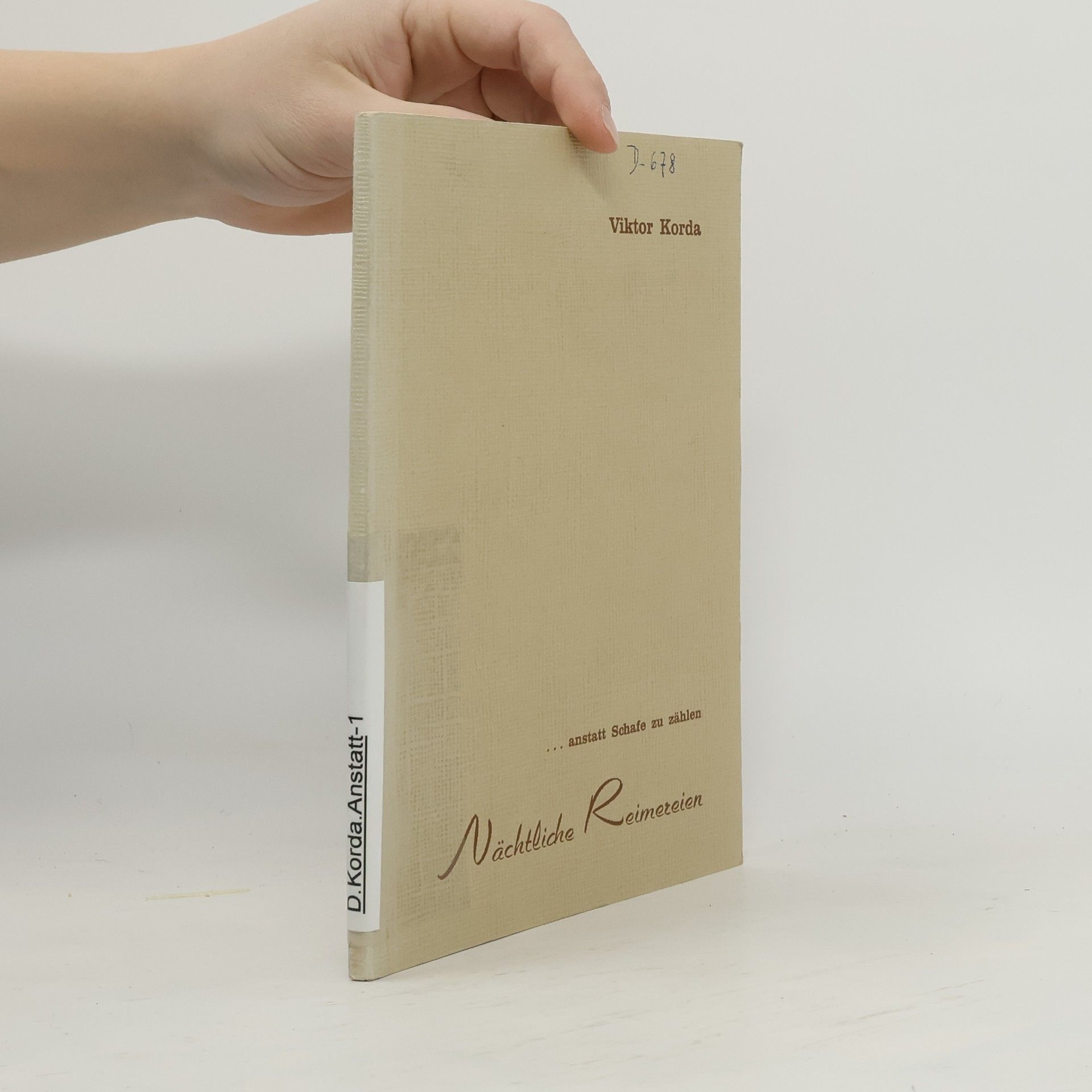 Viktor Korda Nächtliche Reimereien