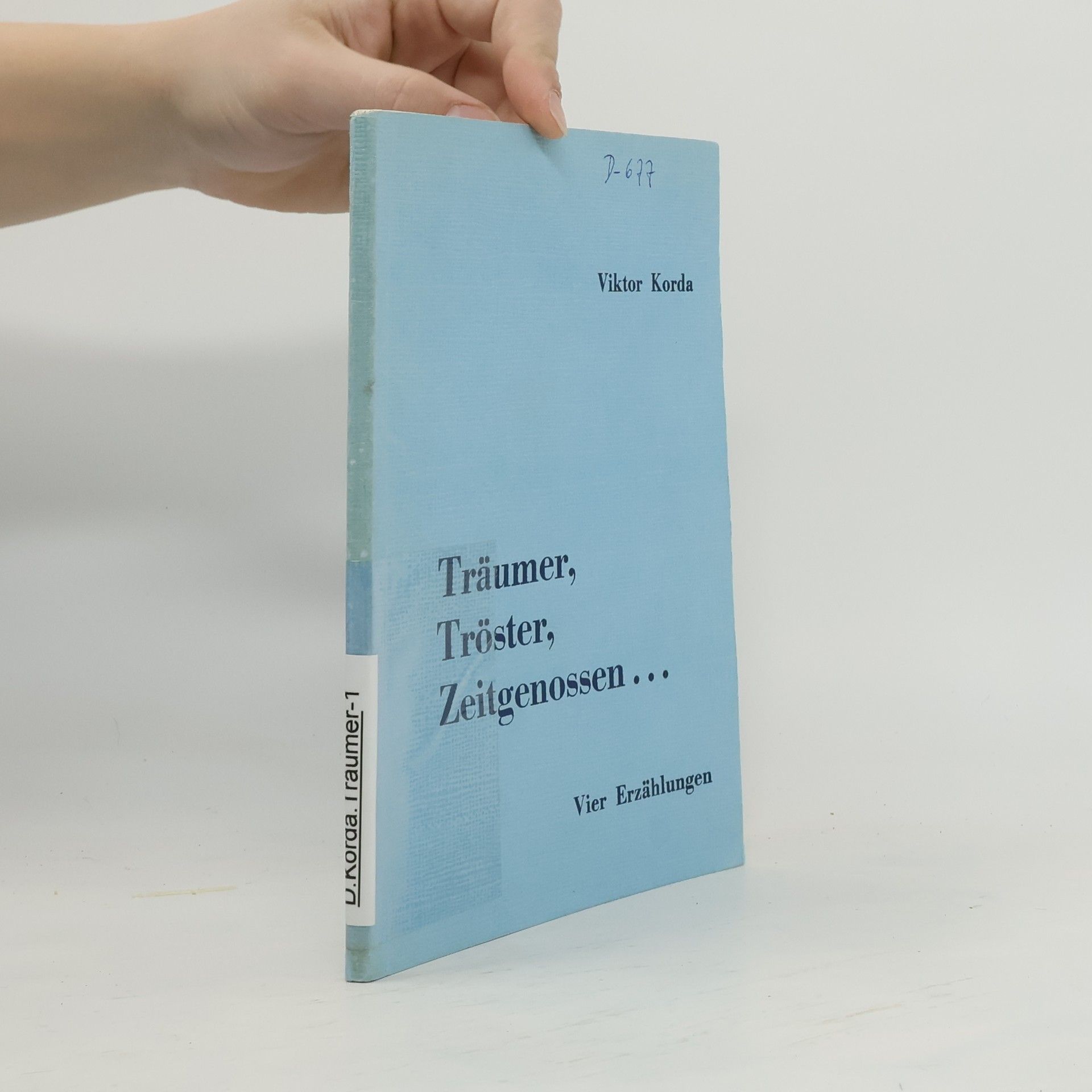 Träumer, Tröster, Zeitgenossen...