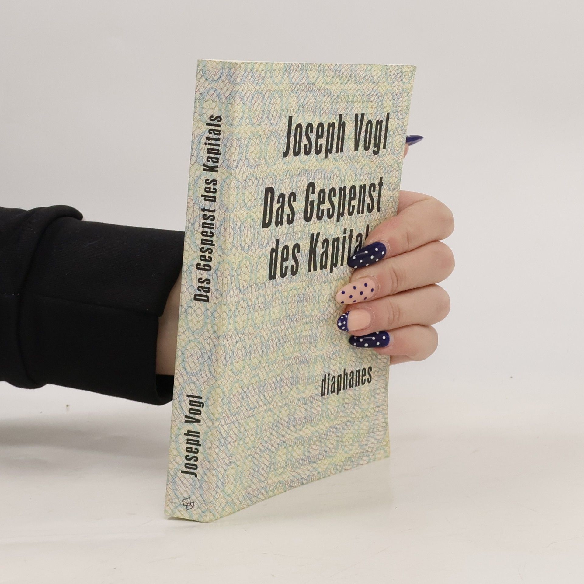 Joseph Vogl Das Gespenst des Kapitals