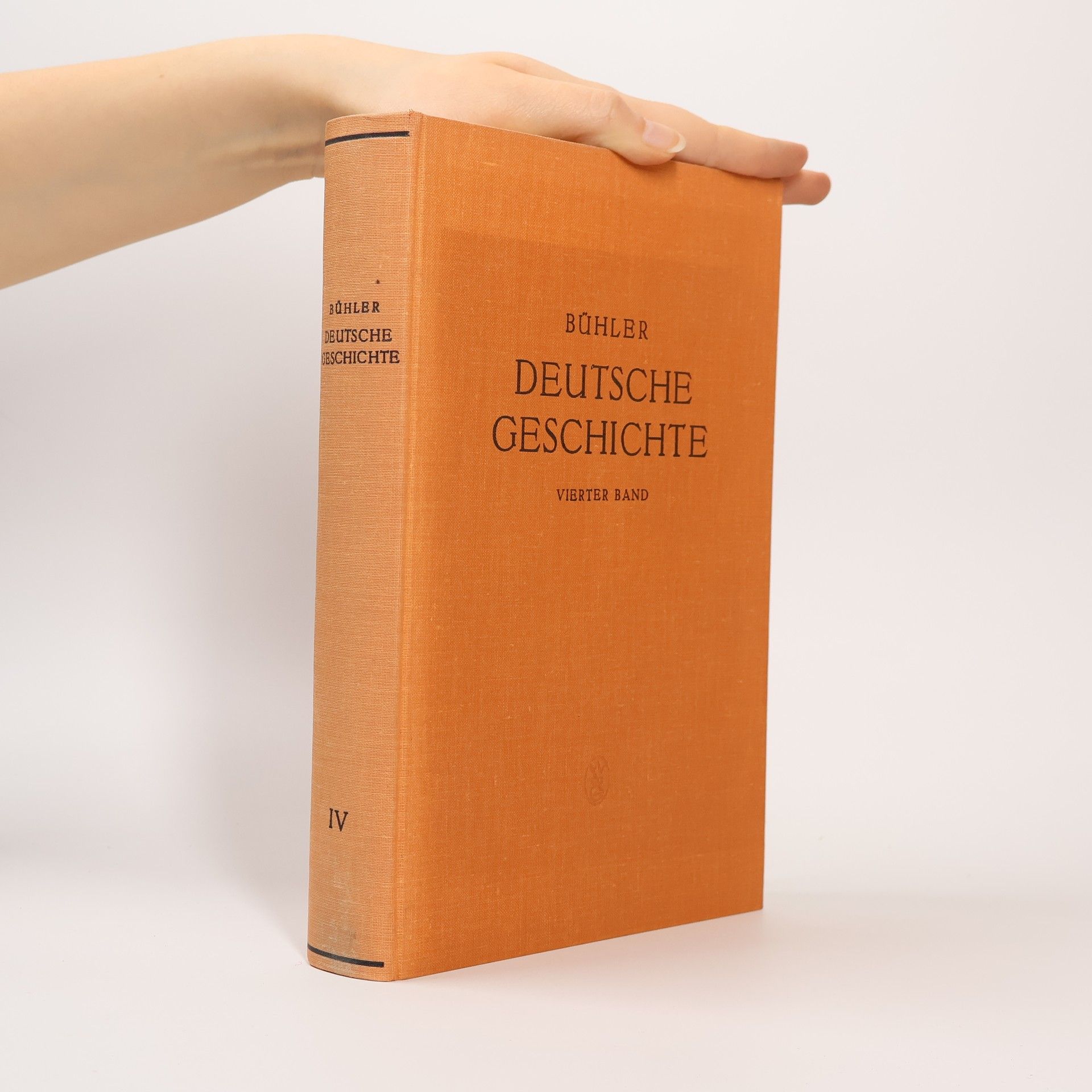 Johannes Buehler Deutsche Geschichte IV.