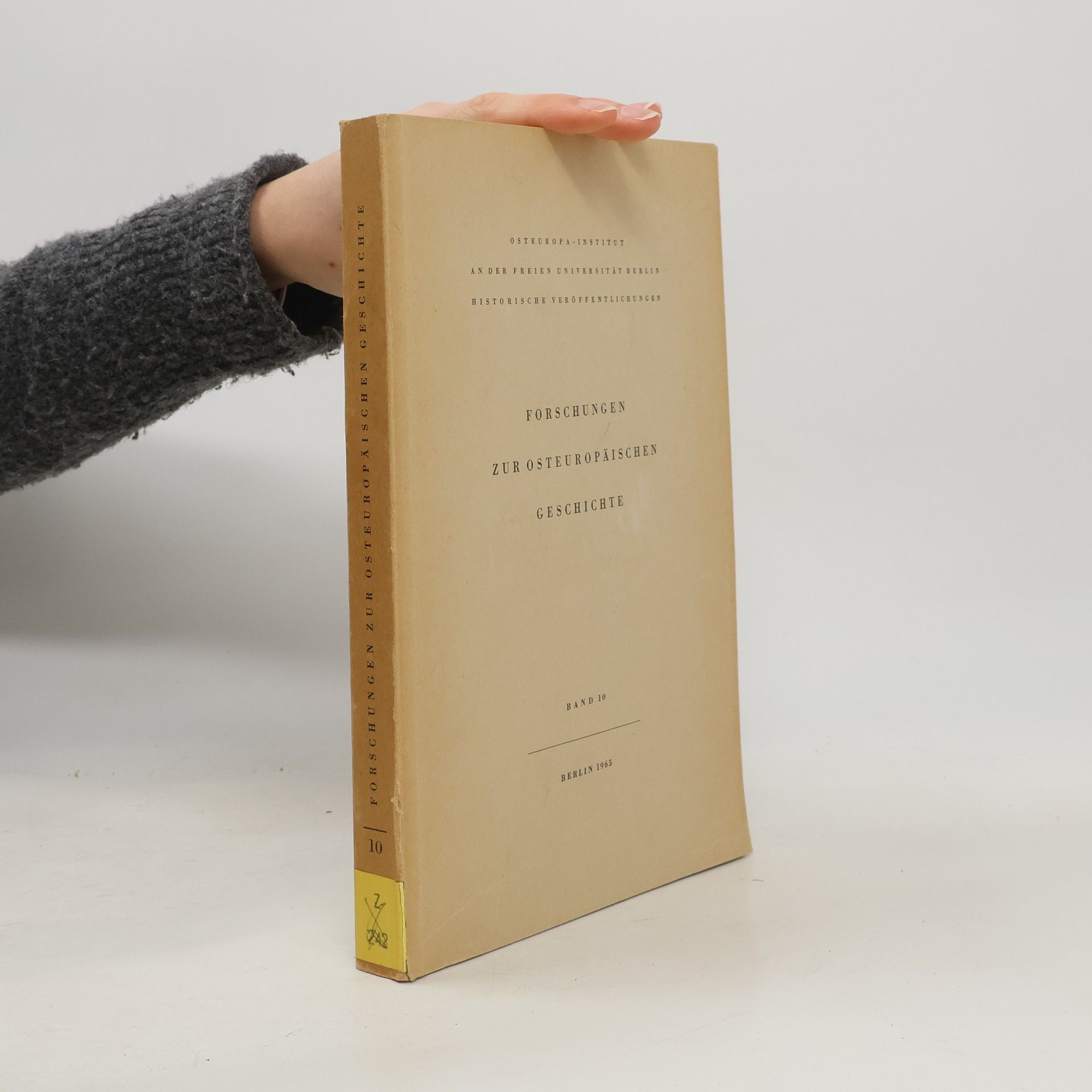 Collectif d'auteurs Forschungen zur osteuropäischen Geschichte 10